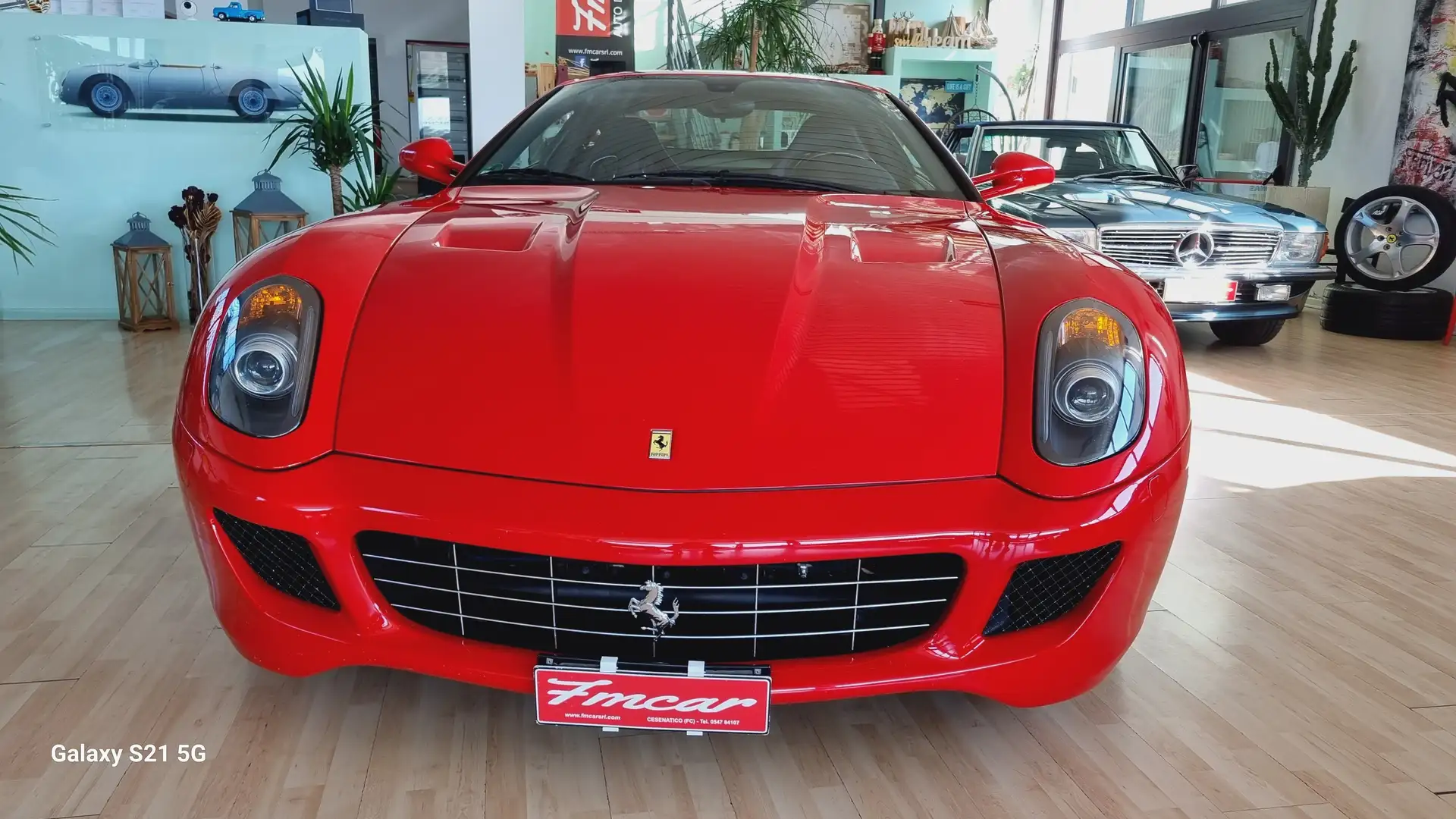 Ferrari 599 GTB Fiorano F1 PAC. CARBONIO FRENI CARBO CERAMICI Rosso - 1