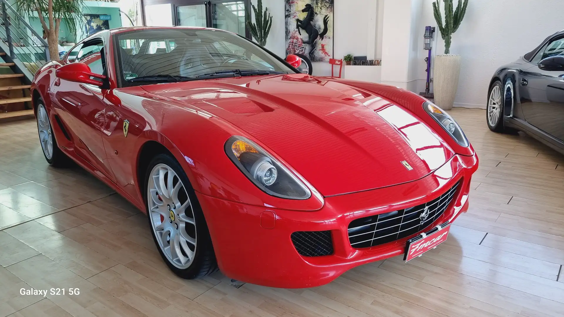 Ferrari 599 GTB Fiorano F1 PAC. CARBONIO FRENI CARBO CERAMICI Rosso - 1
