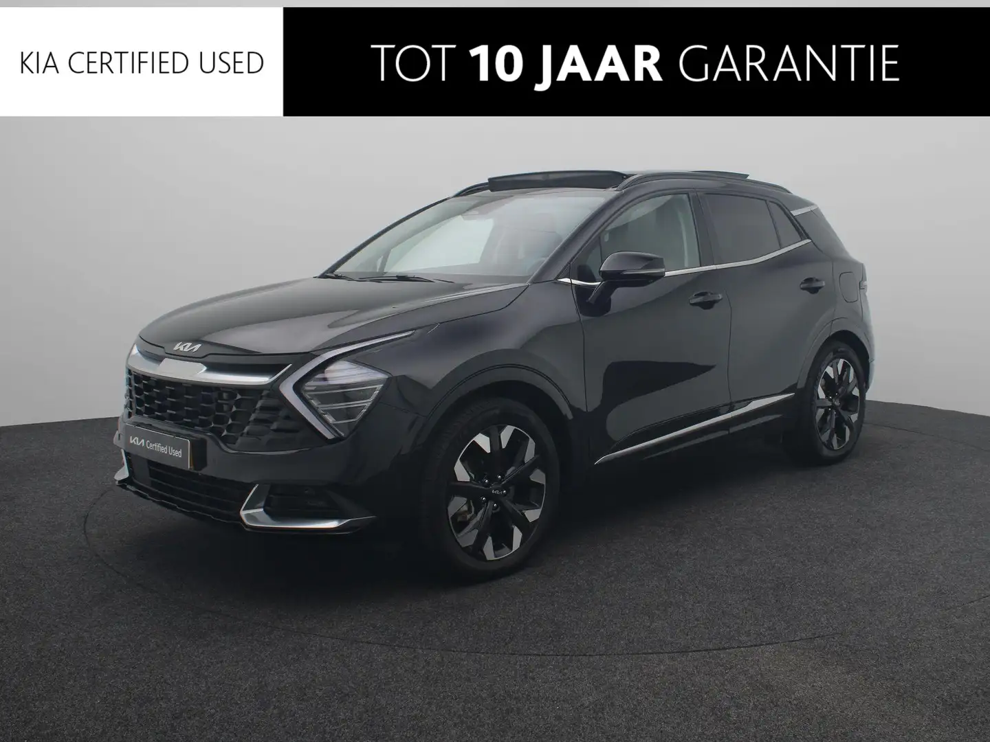 Kia Sportage 1.6 T-GDi Plug-in Hybrid AWD DynamicPlusLine | Tre Zwart - 1