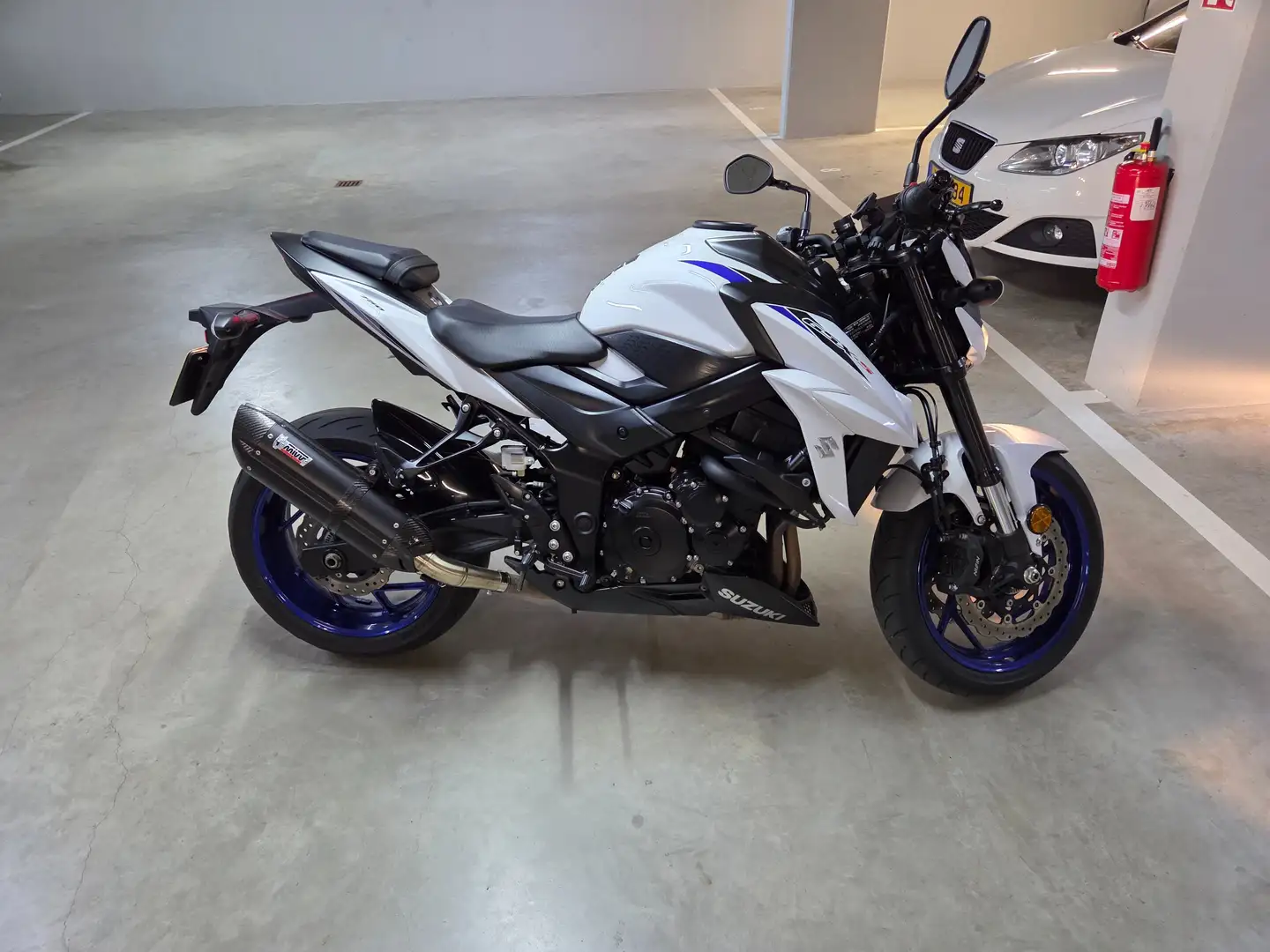 Suzuki GSX-S 750 Blanc - 2