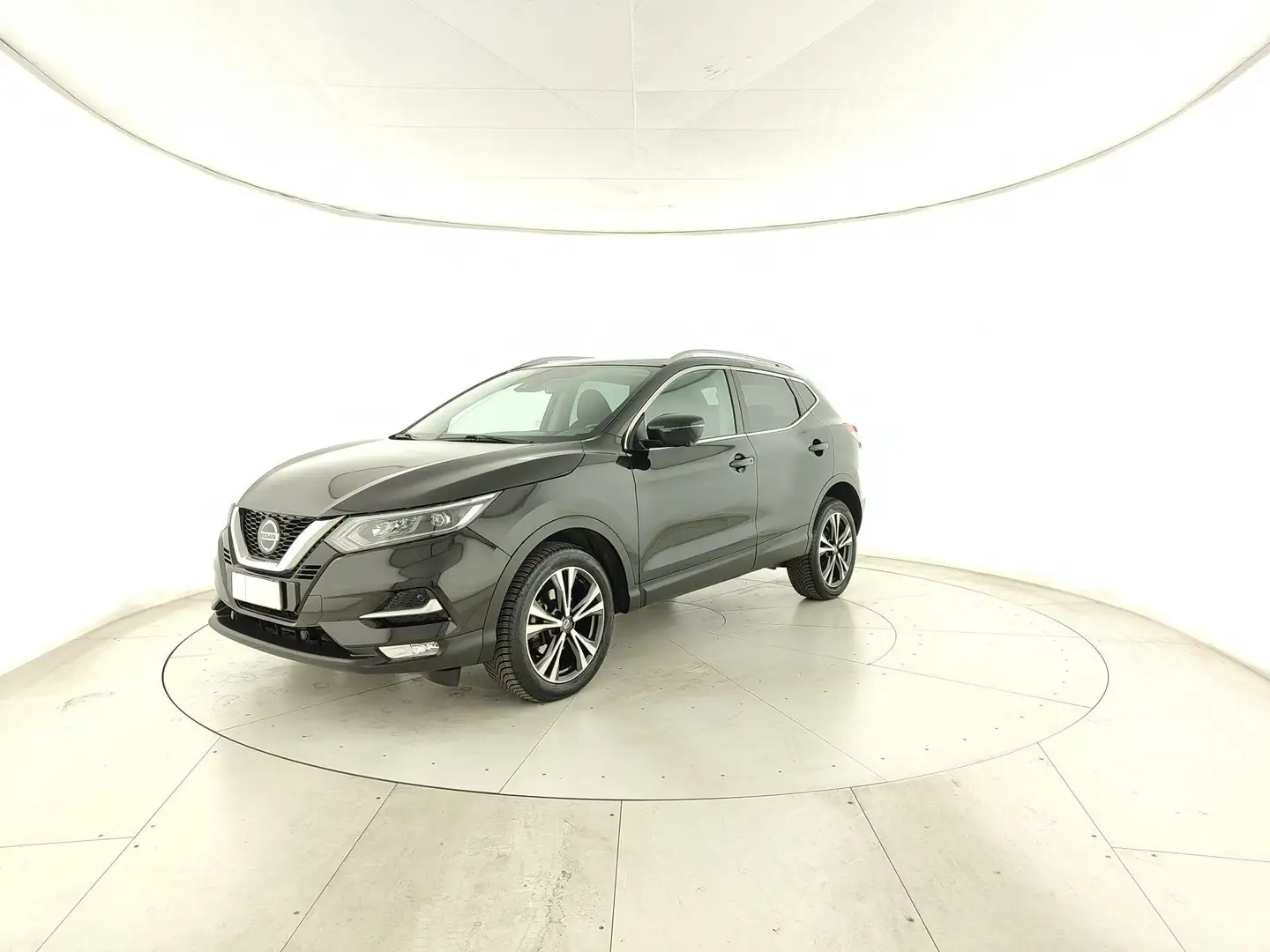 Nissan Qashqai 1.2 DIG-T N-Connecta Zwart - 1