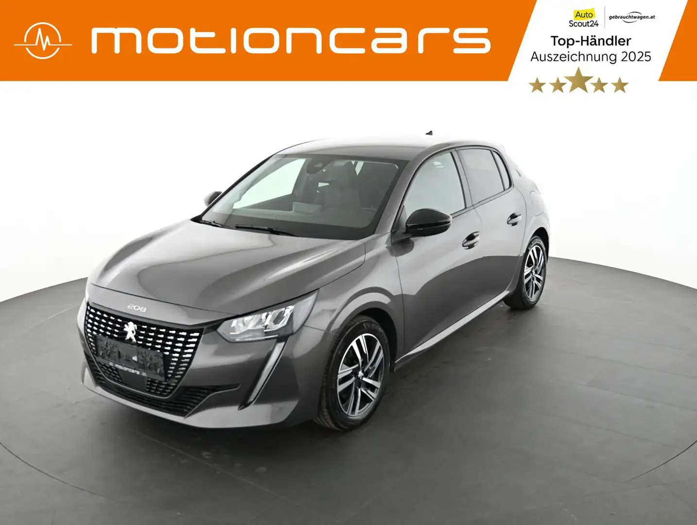 Peugeot 208 1.2 ALLURE PURETECH 100 Pickerl NEU Grau - 1