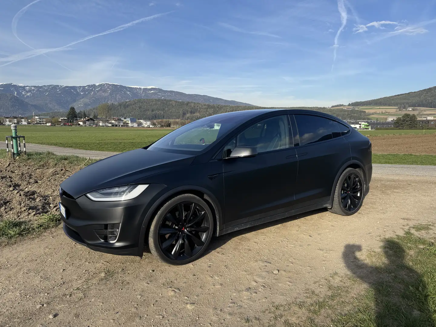 Tesla Model X Long Range AWD Nero - 1