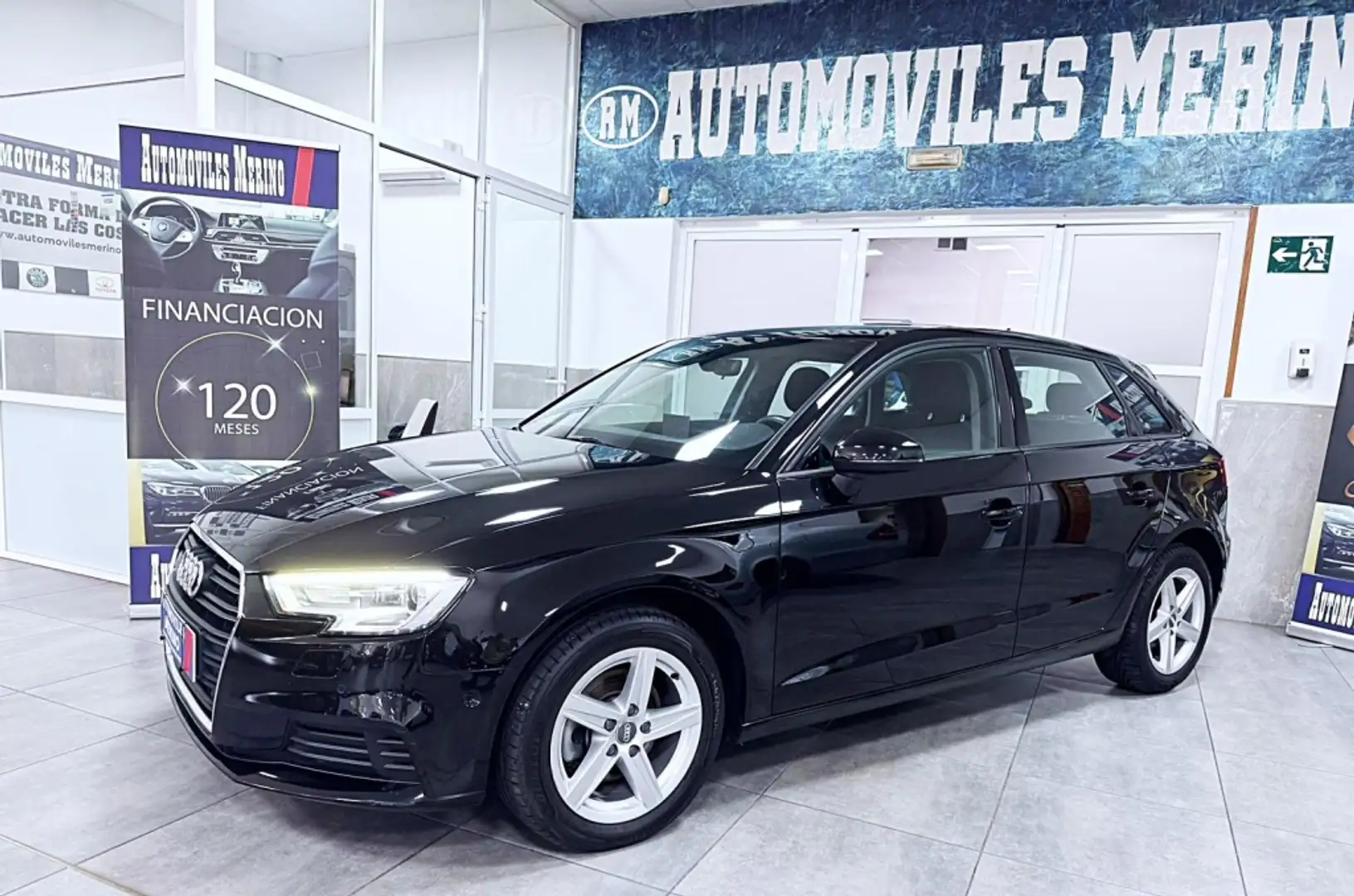 Audi A3 Sportback 30 TDI S tronic 85kW Negro - 2