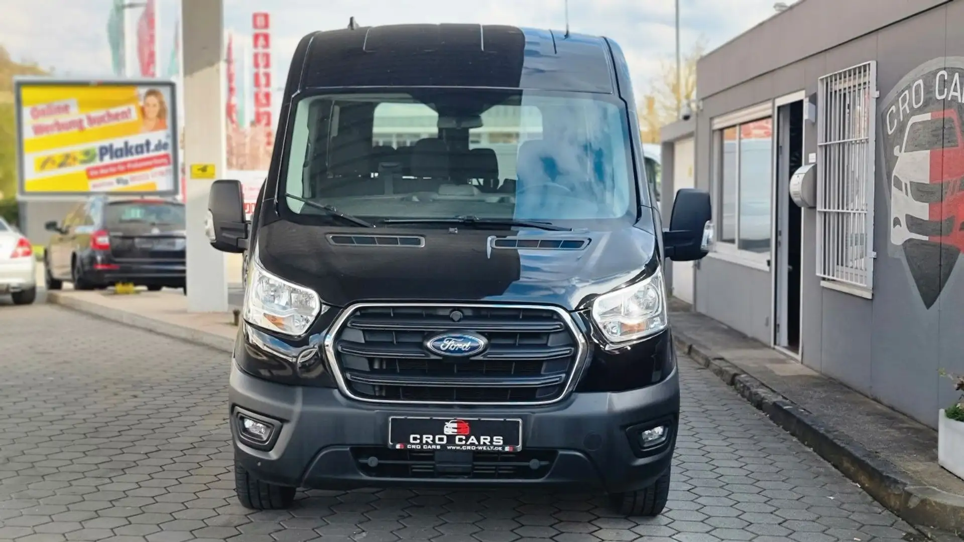 Ford Transit Kombi 350 L2 Trend*9 Plätze* Чорний - 2