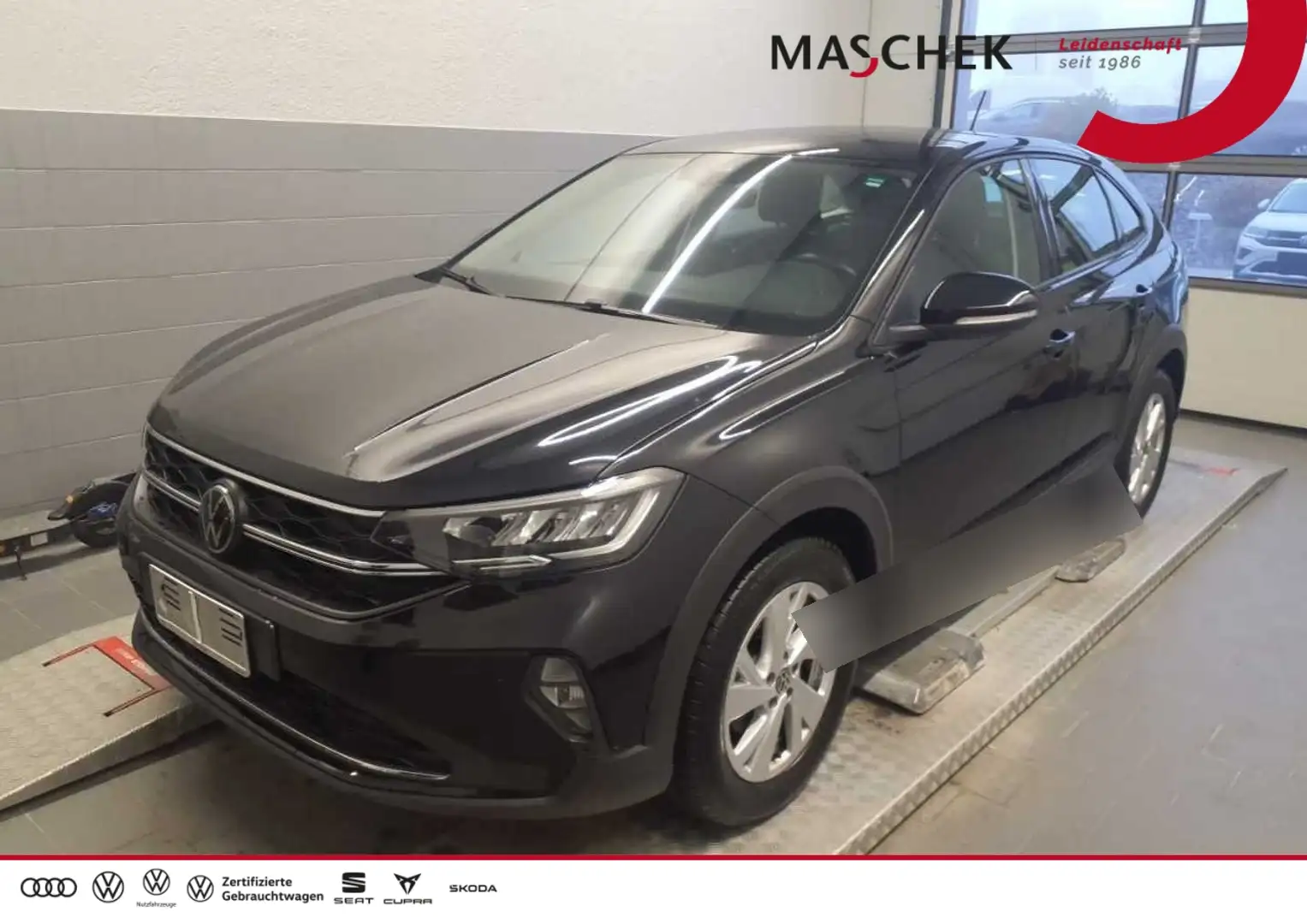 Volkswagen Taigo Life 1.0 TSI MirrorLink ACC LED VC Navi ACC LED Na Schwarz - 1