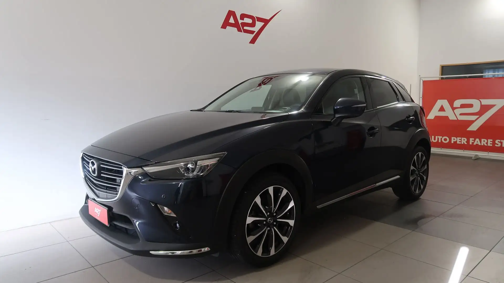 Mazda CX-3 CX-3 1.8L Skyactiv-D Exceed #NAVI#RETRO CAMERA# Zwart - 1