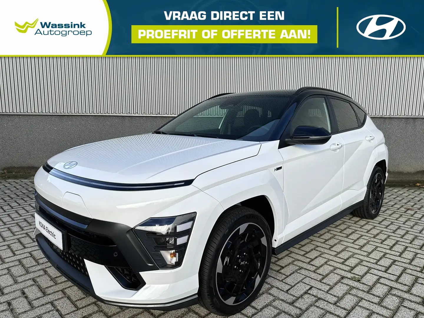 Hyundai KONA 65,4 kWh 217pk N Line Edition Blanco - 1
