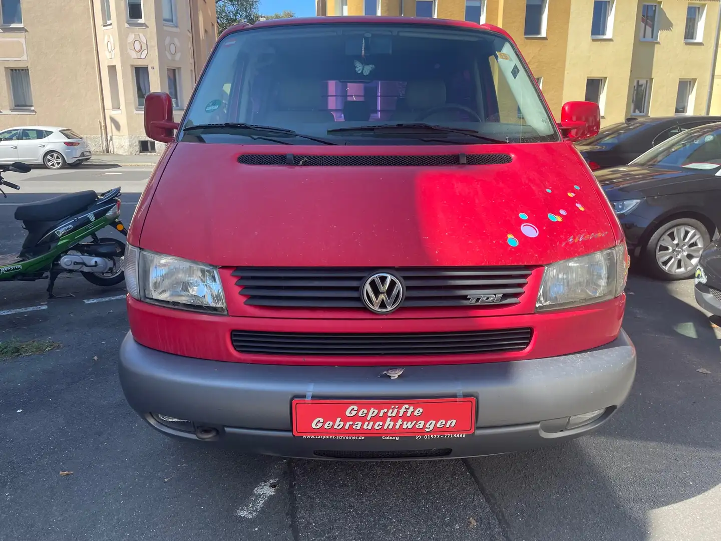 Volkswagen T4 Allstar Oettinger, 8 fach bereift, technisch Top Rojo - 2