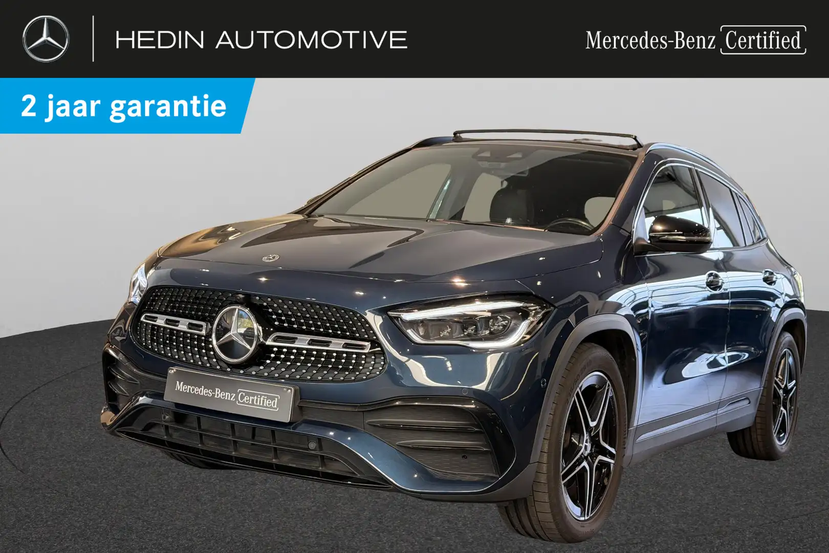 Mercedes-Benz GLA 200 d 4MATIC | Panoramisch Dak | Memory Zetels | Trekh Blauw - 1