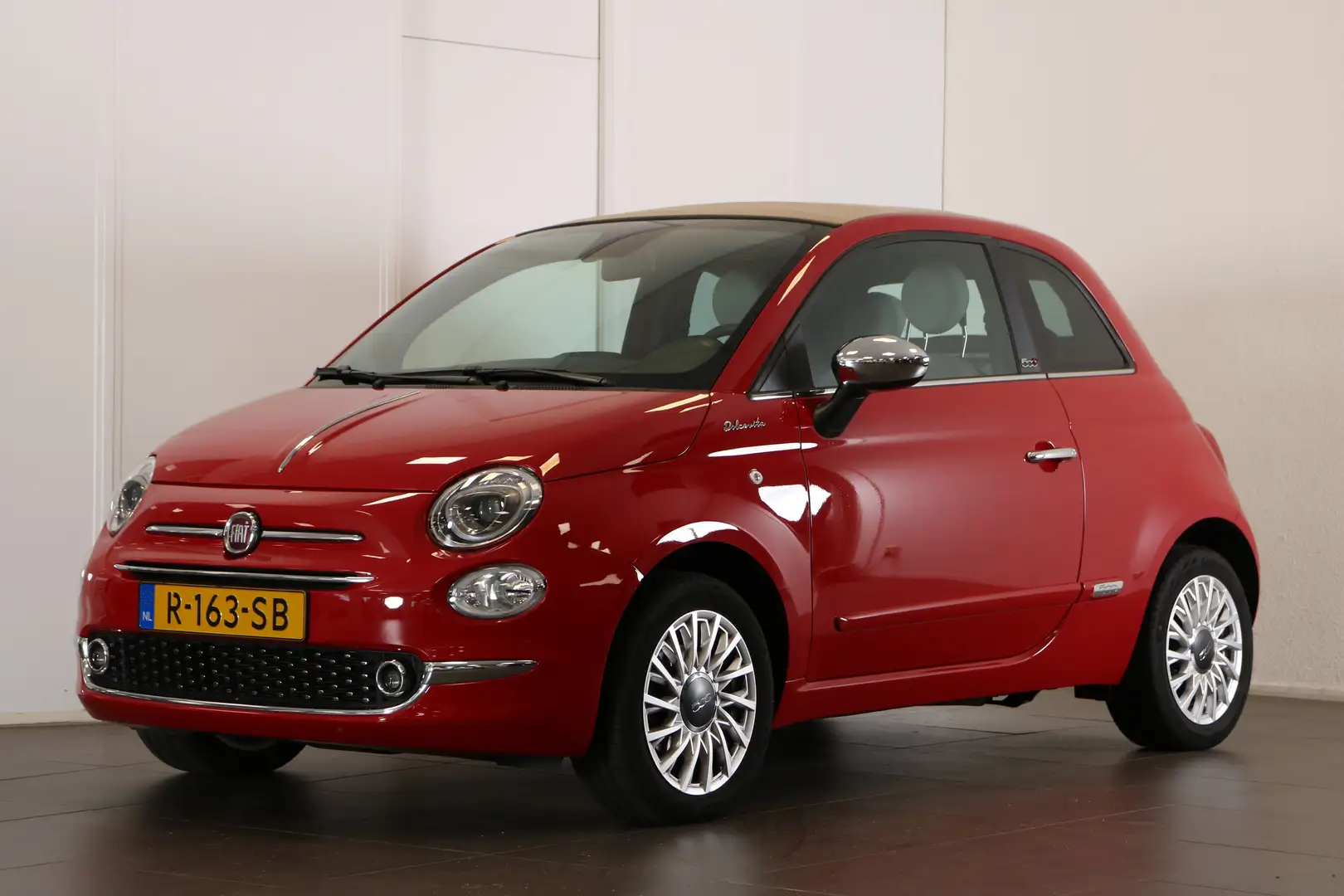 Fiat 500C 1.0 Hybrid Dolcevita | Cabrio | Navi | Cruise cont Rot - 1