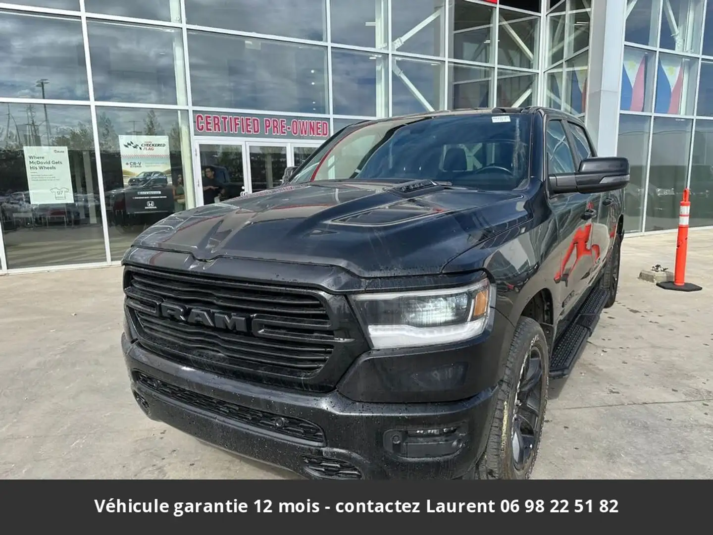 Dodge RAM Sport Night 12P 5.7L 4x4 Tout compris hors homolog Noir - 1