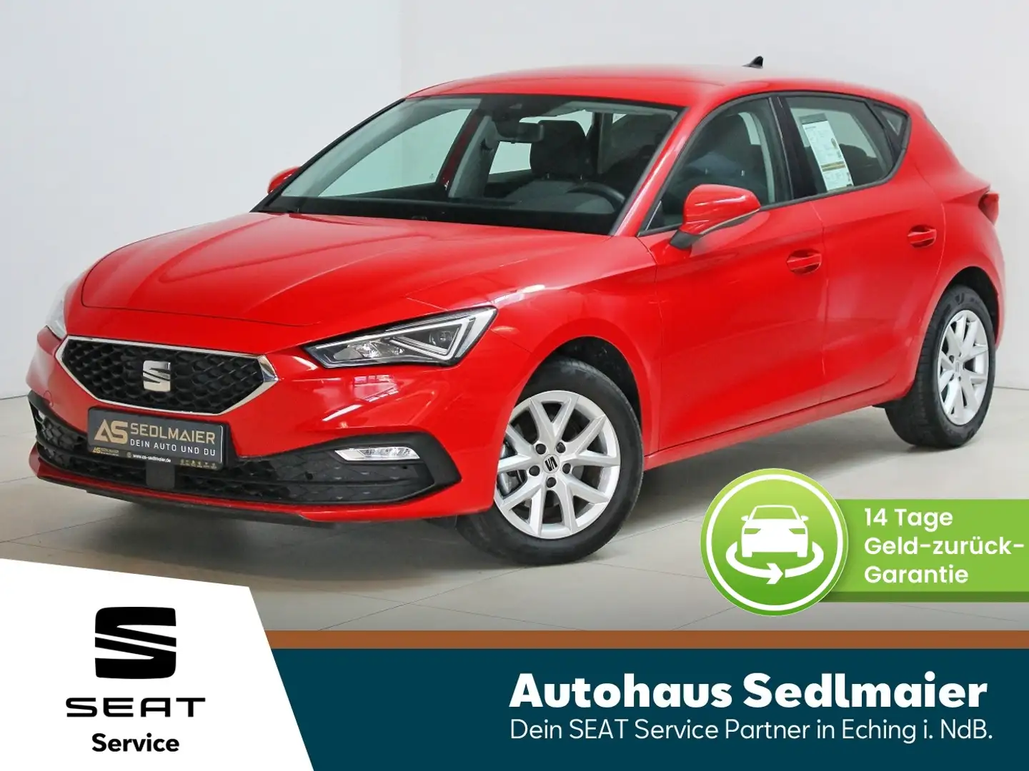 SEAT Leon 2.0 TDI Style DSG|LED|Klima3Zonen|SHZ|PDCh Rot - 1