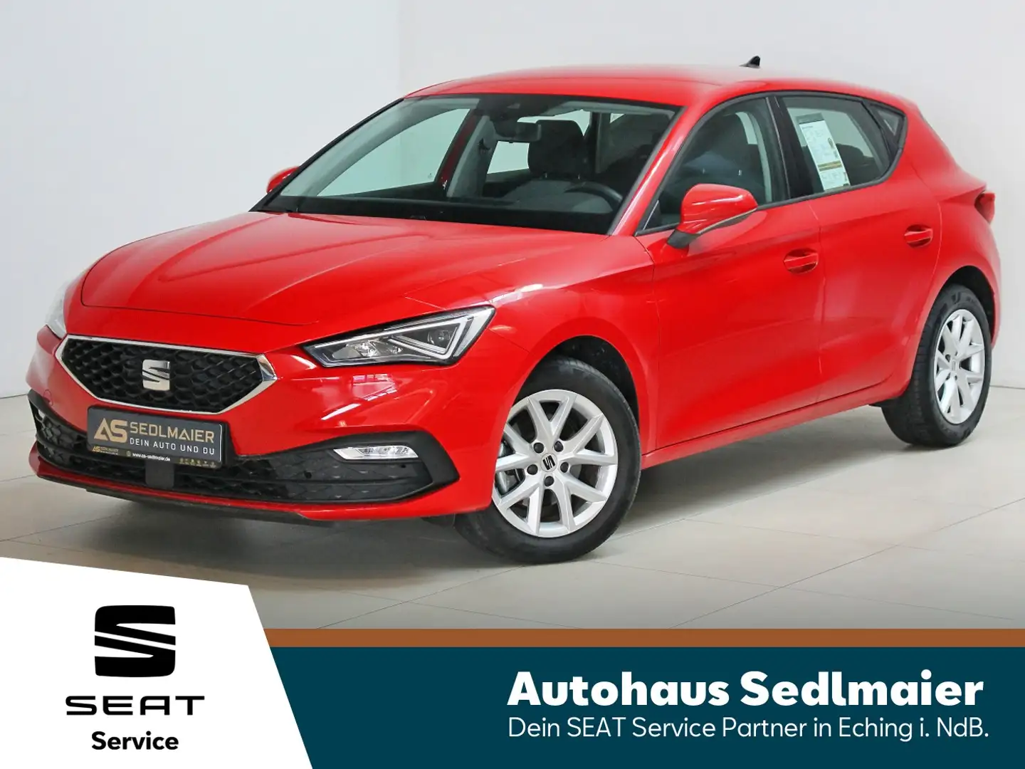 SEAT Leon 2.0 TDI Style DSG|LED|Klima3Zonen|SHZ|PDCh Rot - 2