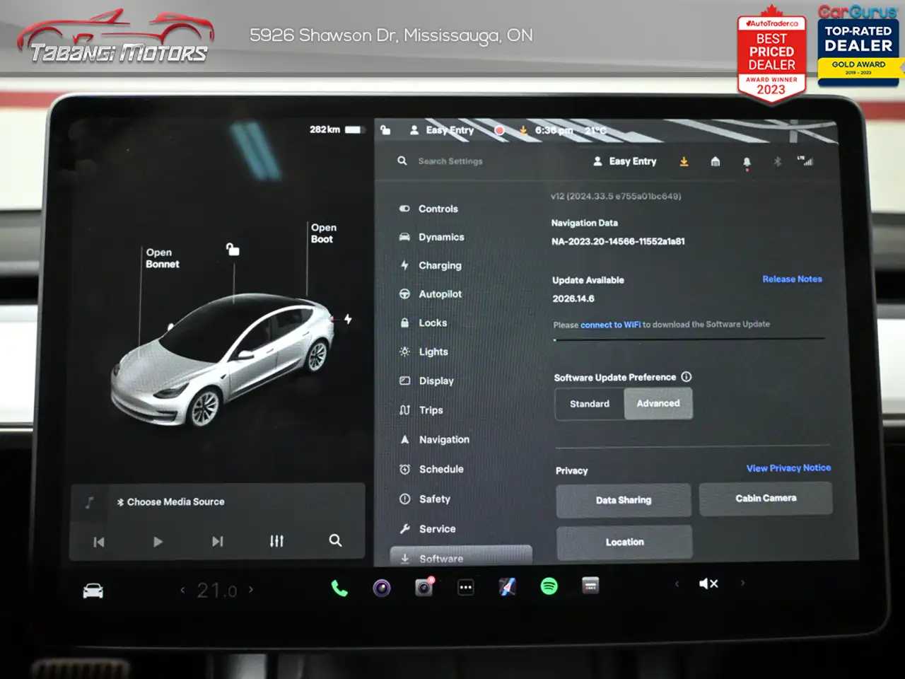 Tesla Model 3 fotografie Tesla Model 3
