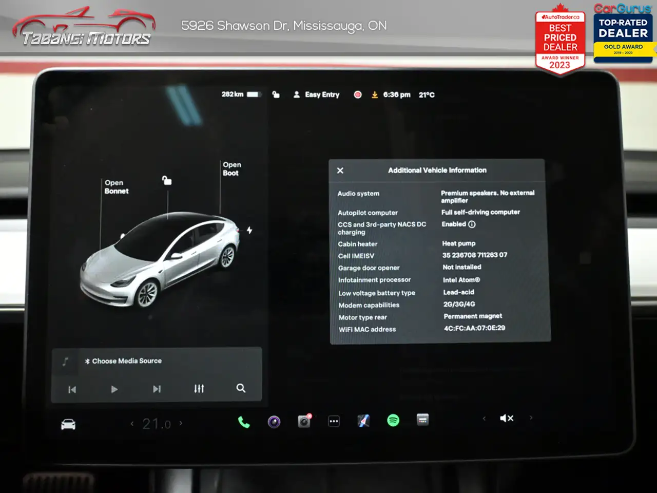 Tesla Model 3 fotografie Tesla Model 3