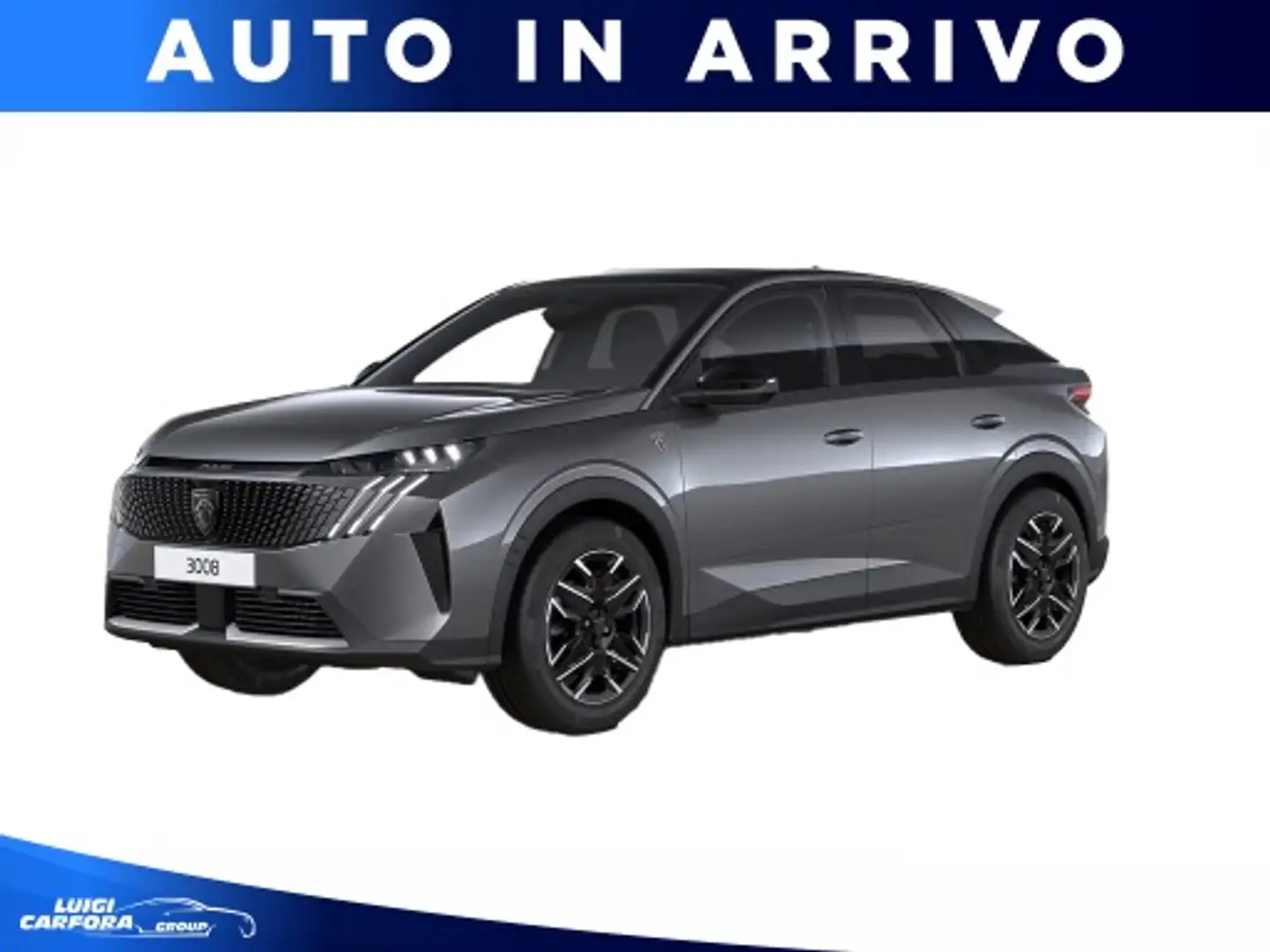 Peugeot 3008 Hybrid 145 GT+PackVision 360° Grigio - 1