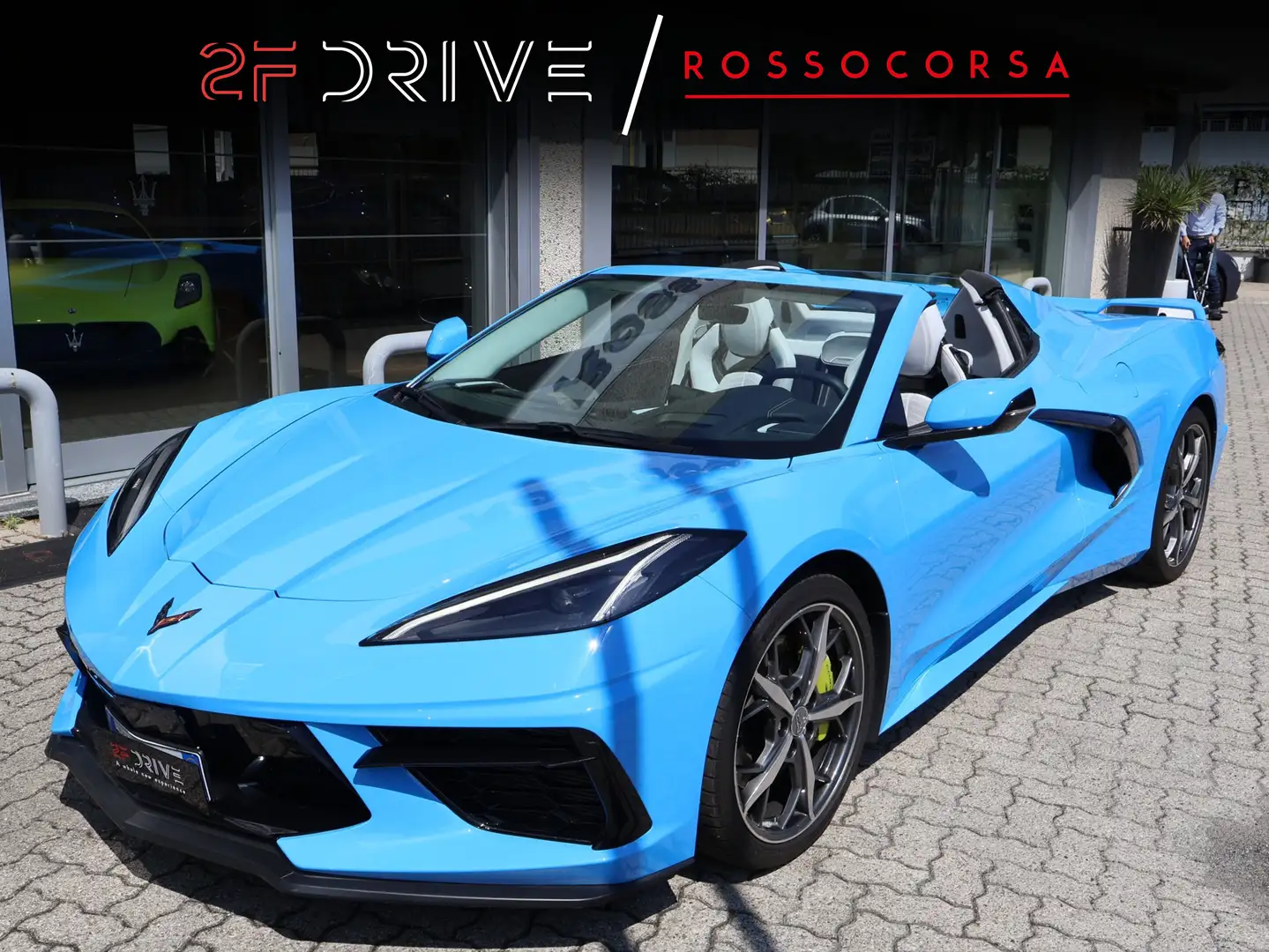 Corvette C8 Stingray Blu/Azzurro - 1