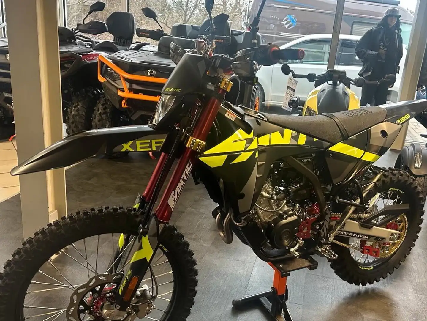 Fantic 125E XEF 125 Enduro Competition Modell 2025 Negro - 2