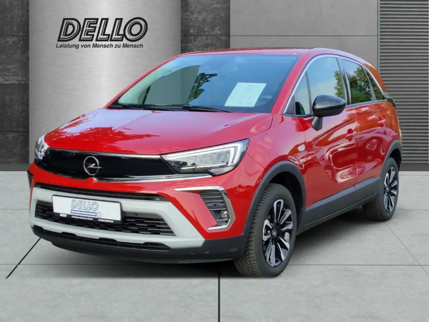 Opel Crossland Elegance Paket Turbo 1.2 Navi Allwetter LED Apple Rouge - 1