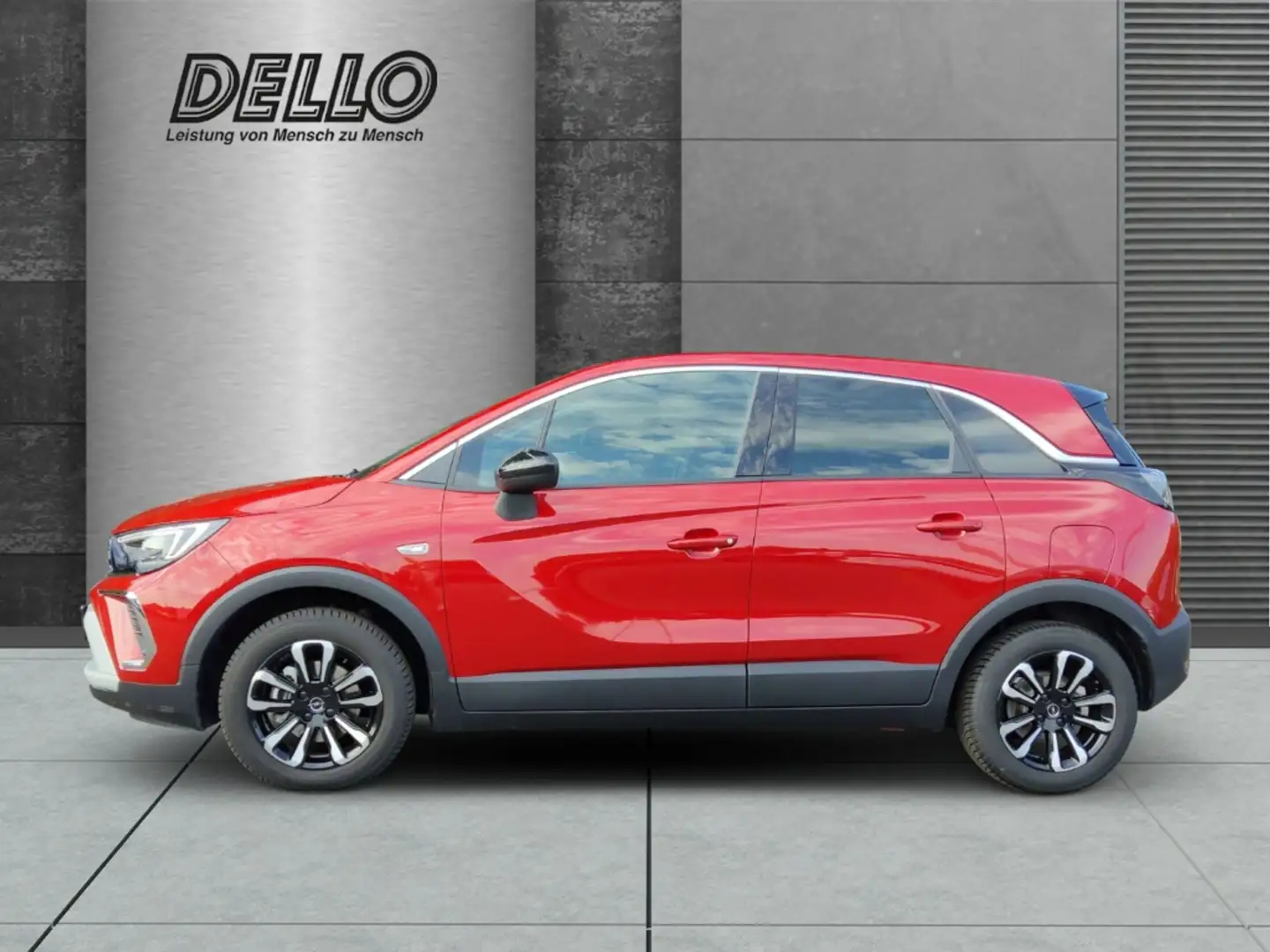 Opel Crossland Elegance Paket Turbo 1.2 Navi Allwetter LED Apple Rouge - 2
