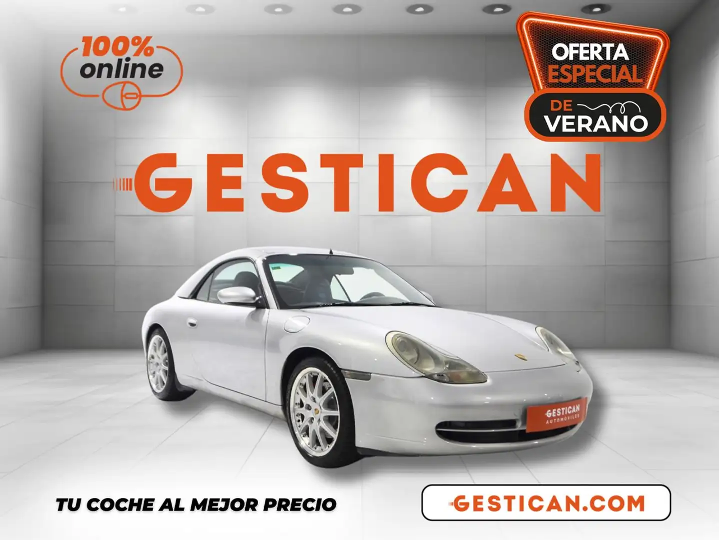 Porsche 996 Carrera 4 Cabrio Silber - 1