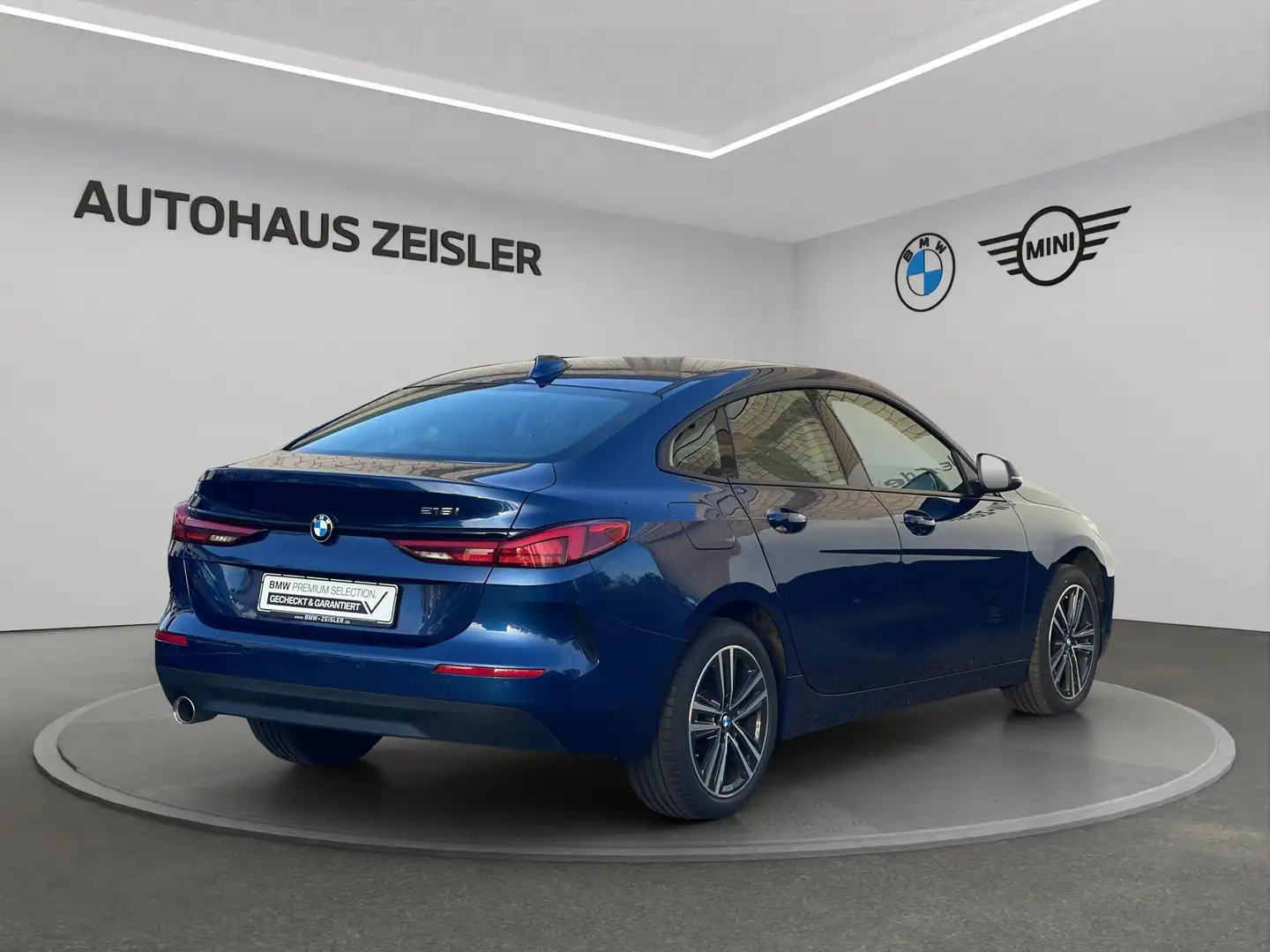 BMW 218 i Gran Coupé *16tkm* Navi Tempomat PDC Blau - 2