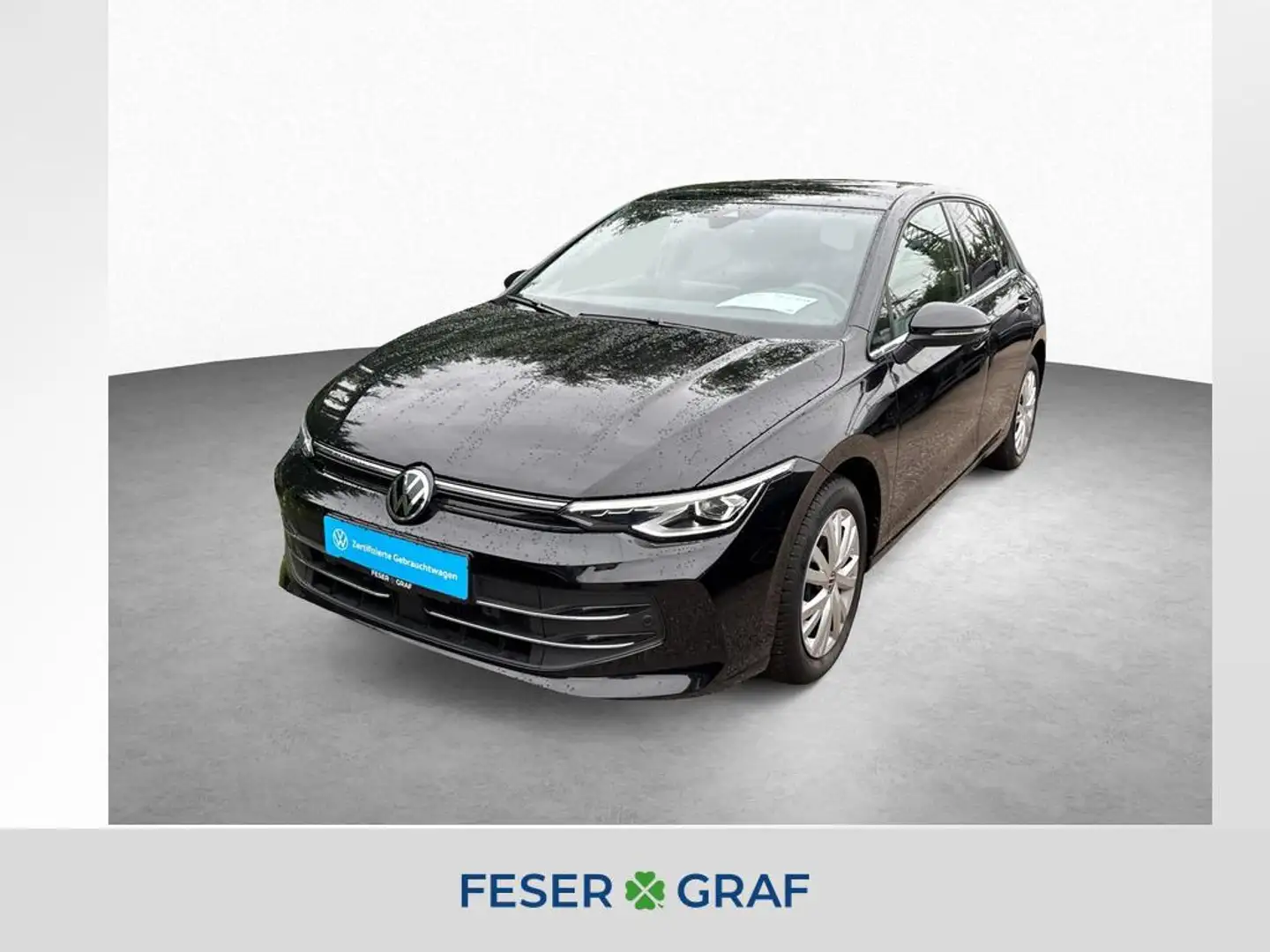 Volkswagen Golf VIII 1.5 eTSI DSG 50.J PANO LED-MATRIX HUD Schwarz - 1