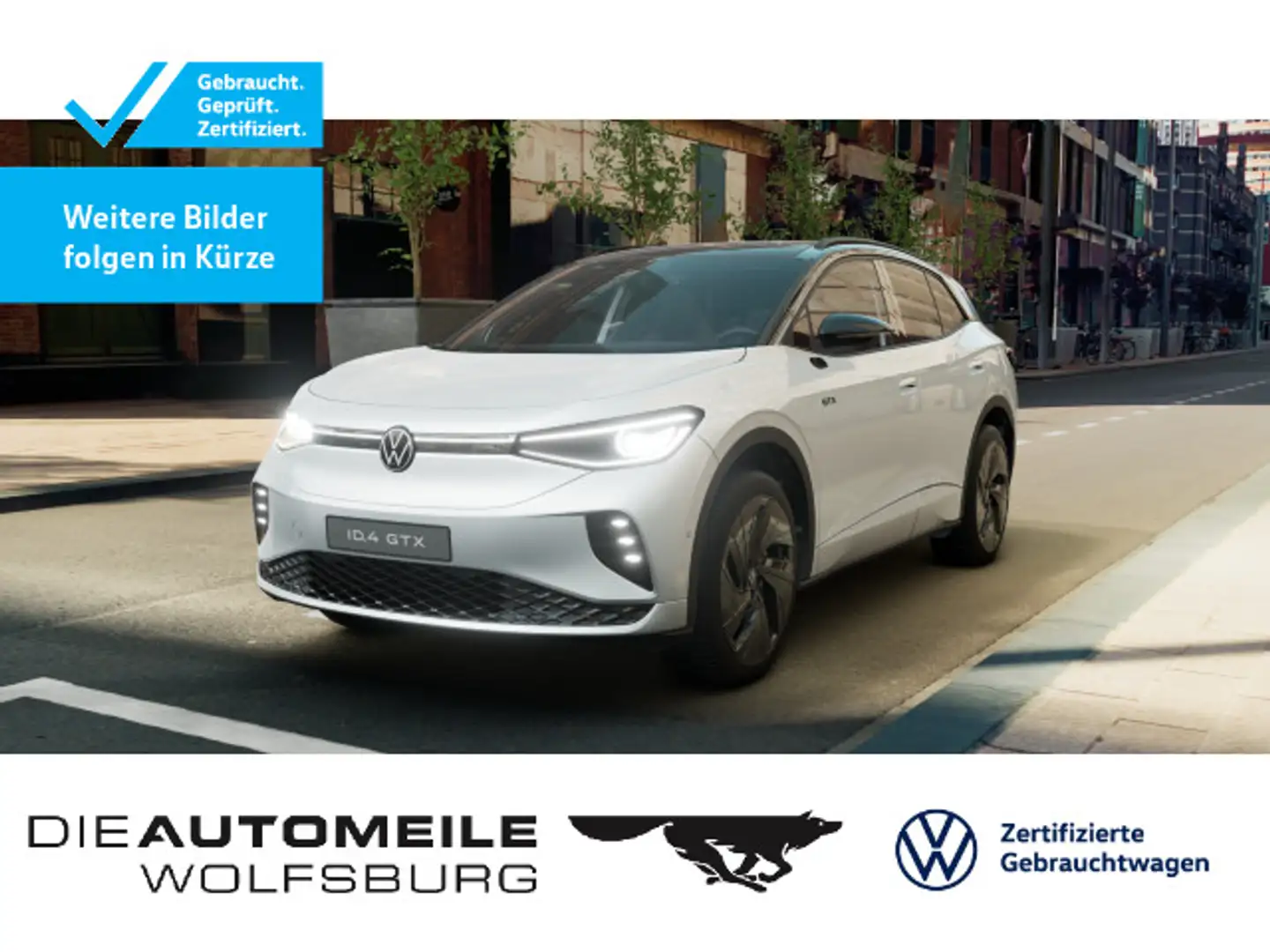Volkswagen ID.4 4Motion GTX Matrix/HeadUp/Pano/AHK Weiß - 1