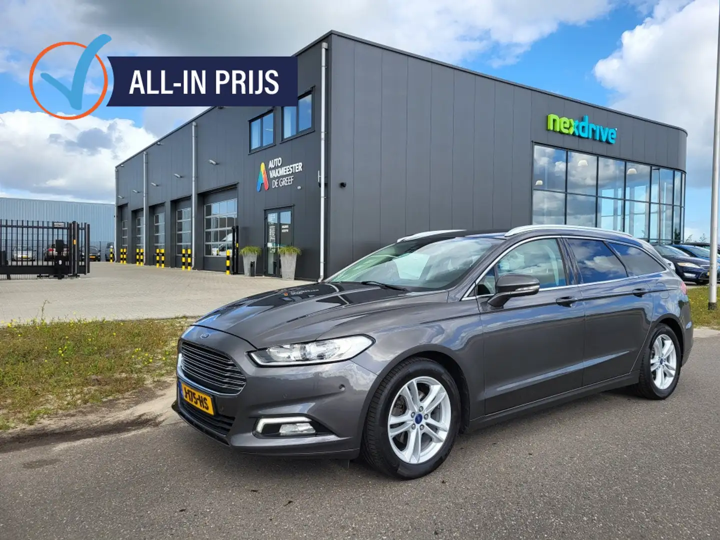 Ford Mondeo Wagon 1.5 Ecoboost 160 pk Titanium Camera Winterpa Gris - 1