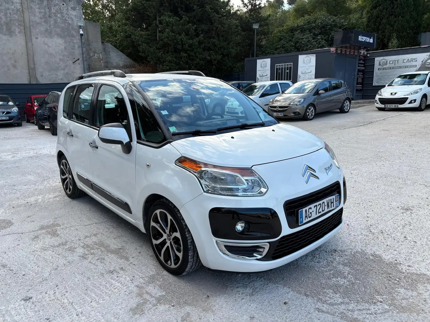 Citroen C3 Picasso Exclusive Blanc - 1