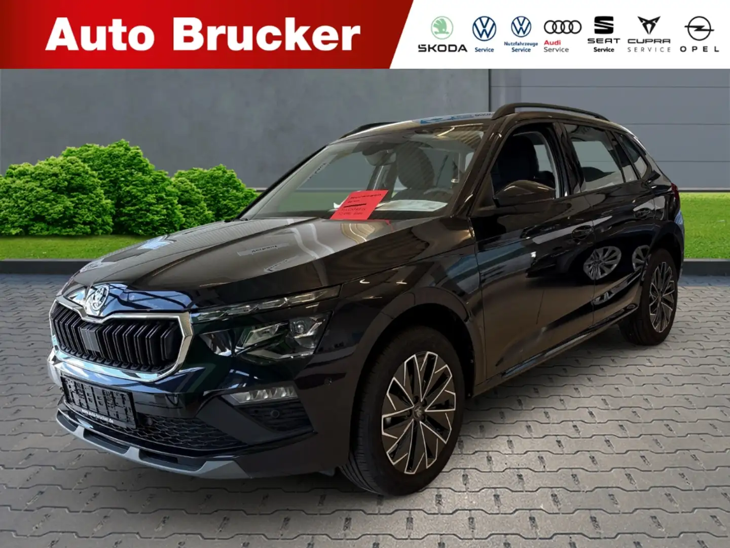 Skoda Kamiq Tour 1.5 TSI DSG +Alufelgen+Navi+Klimaanlage+Sitzh Negru - 1