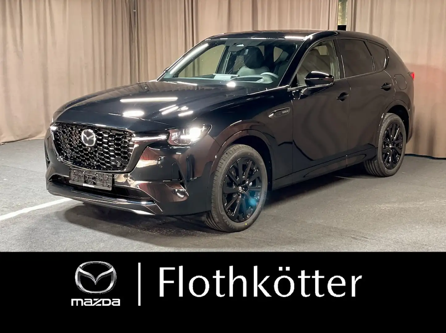 Mazda CX-60 327PS 2025 HOMURA PLUS*ALLE PAKETE*PANO*AHK Negro - 1