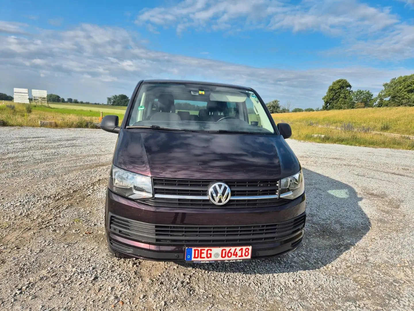 Volkswagen T6 Multivan -KLIMA-7.SITZER-SHZ-KAMERA-AHK-EURO6 Schwarz - 1