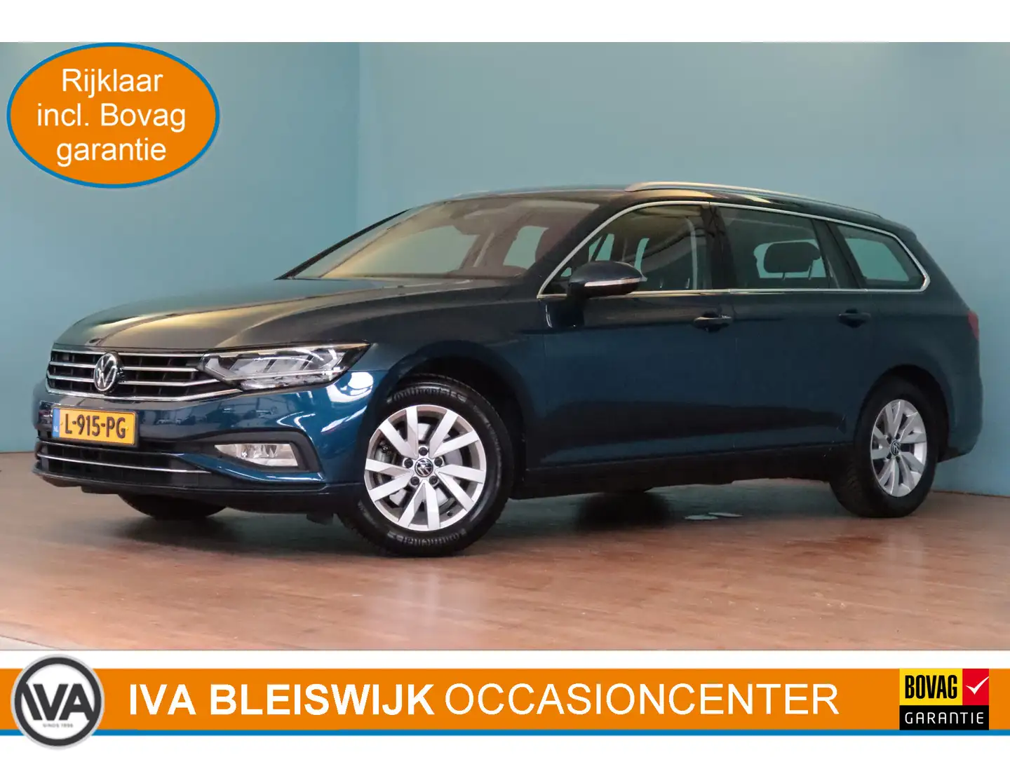 Volkswagen Passat Variant 1.5 TSI Business automaat 150PK | NAVI | CAMERA + Blauw - 1