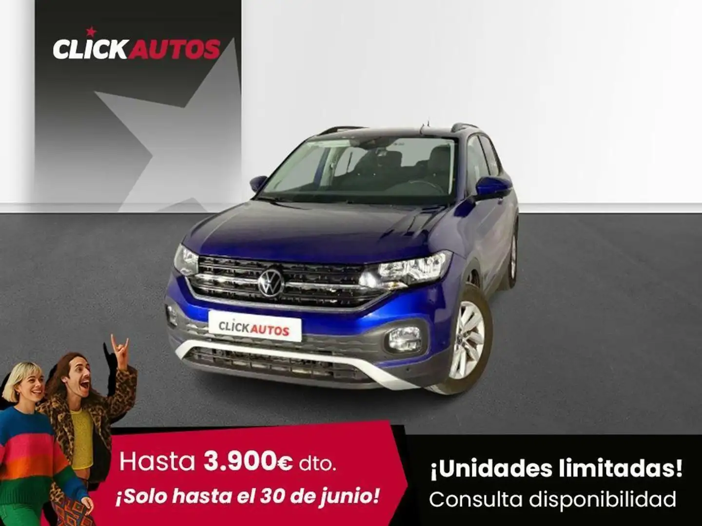 Volkswagen T-Cross 1.0 TSI Advance 81kW Azul - 1