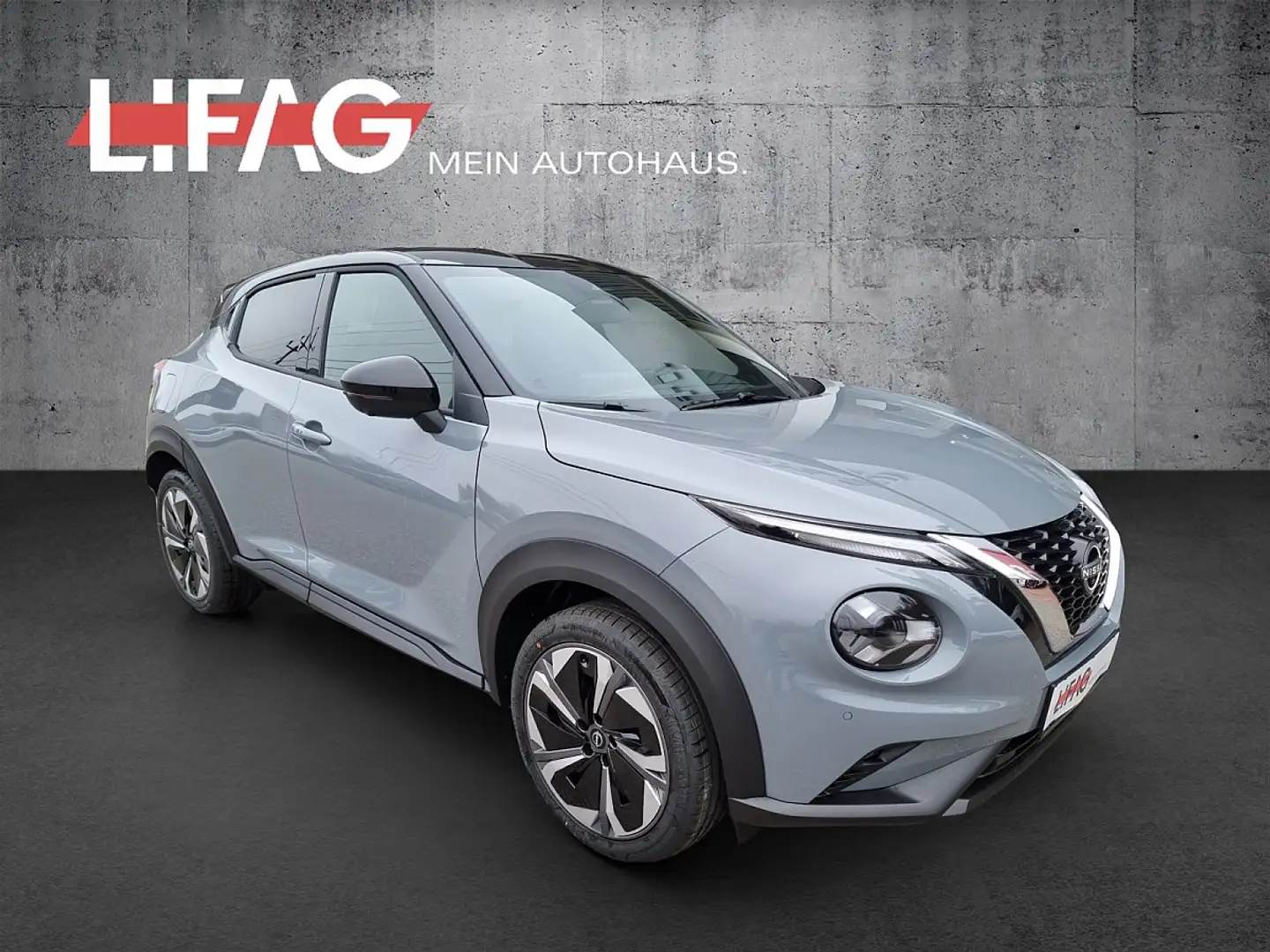 Nissan Juke 1,0 DIG-T N-Connecta+ *ab € 23.990,-* Grau - 1