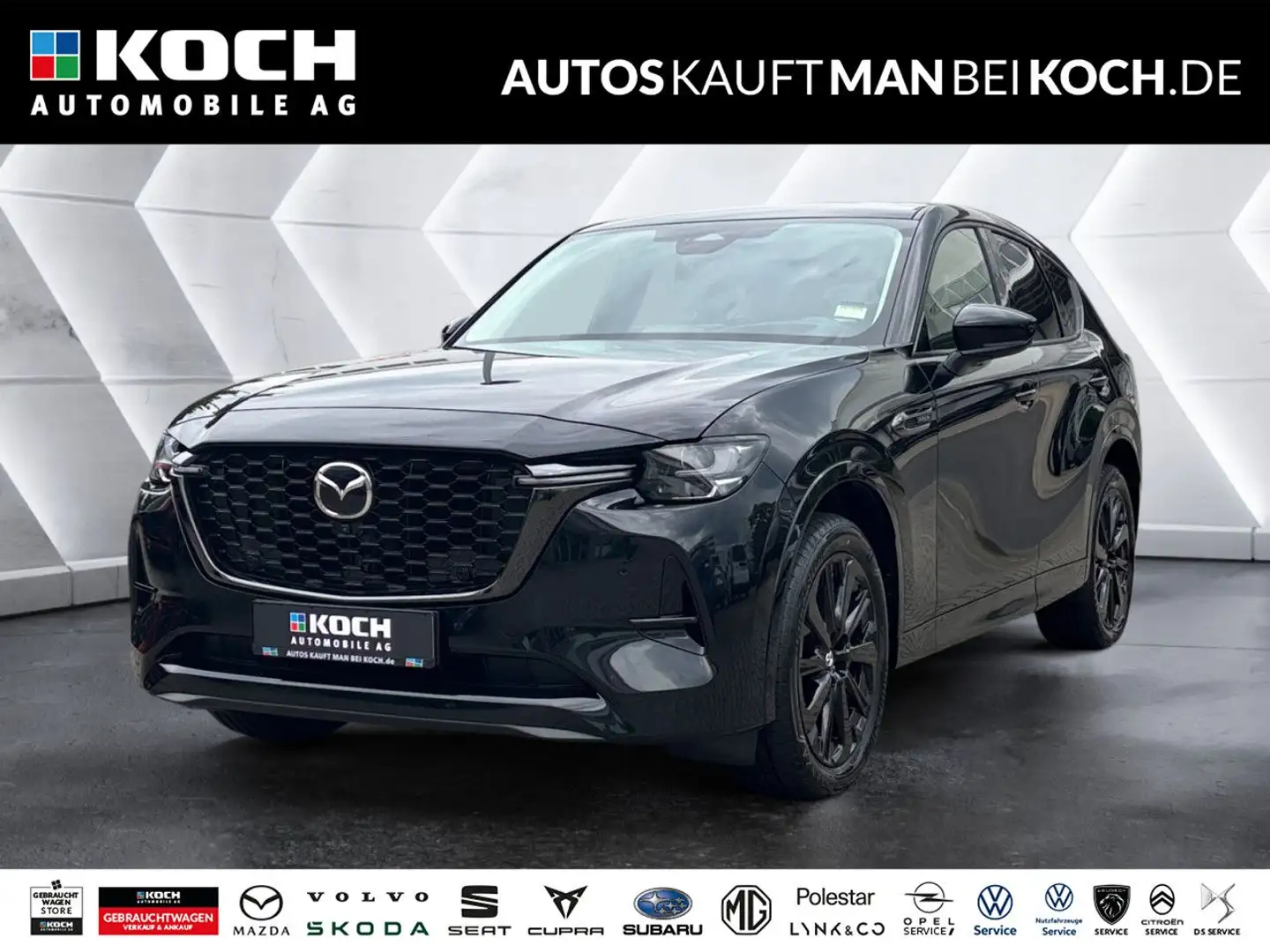 Mazda CX-60 AWD PHEV HOMURA BOSE PANO 360v Matrix SCBS Schwarz - 1