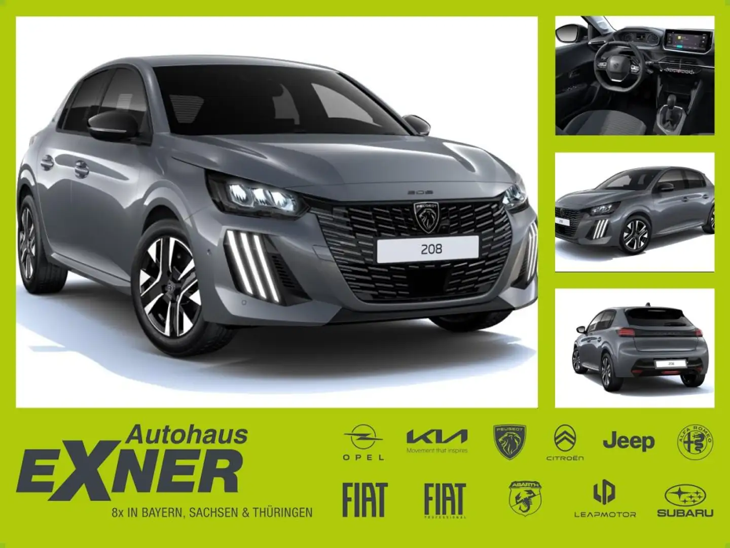 Peugeot 208 Allure | KURZFRISTIG VERFÜGBAR | Privat Grau - 1