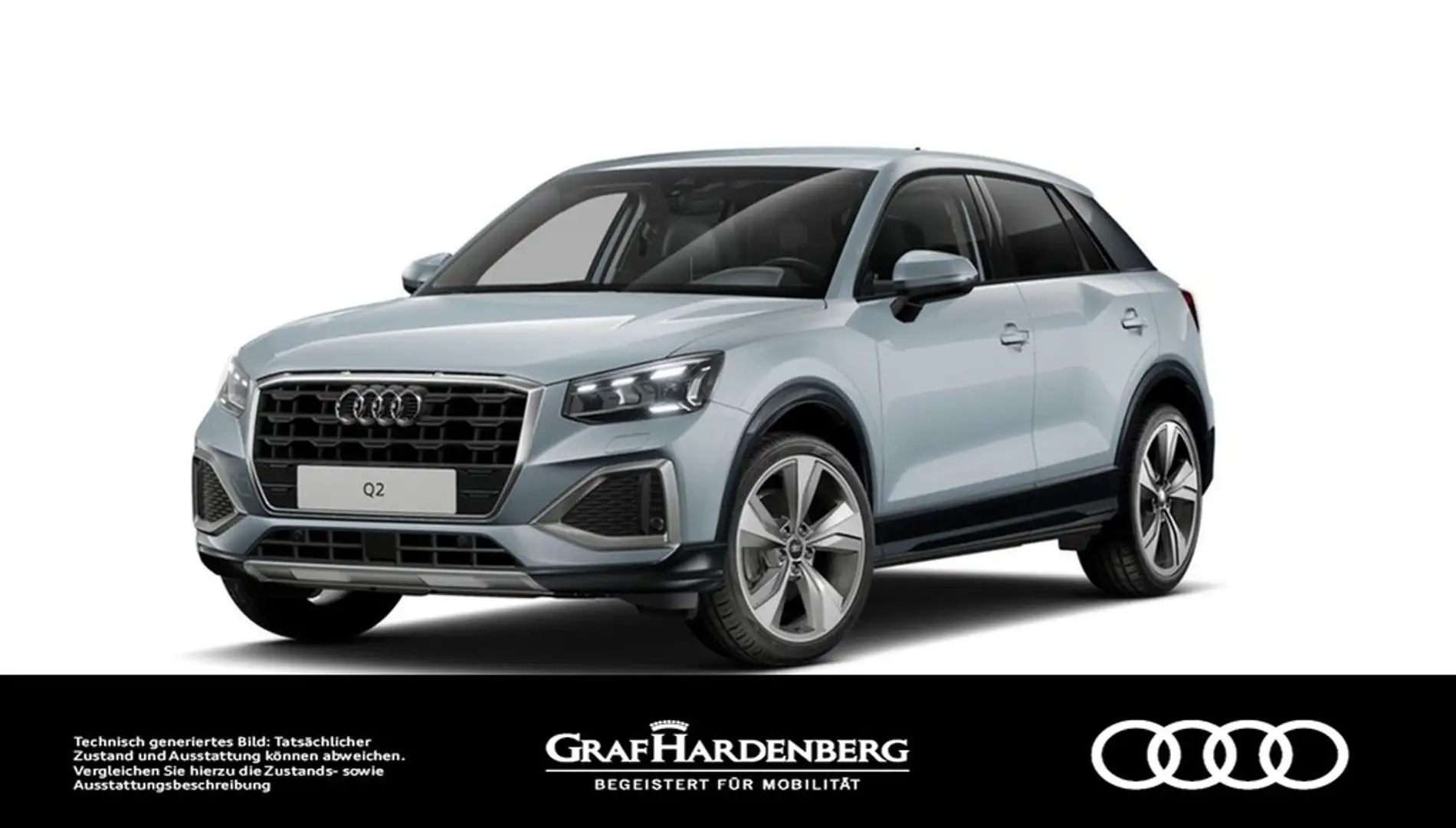 Audi Q2 35 TDI . Matrix Navi ACC AHK Gris - 1