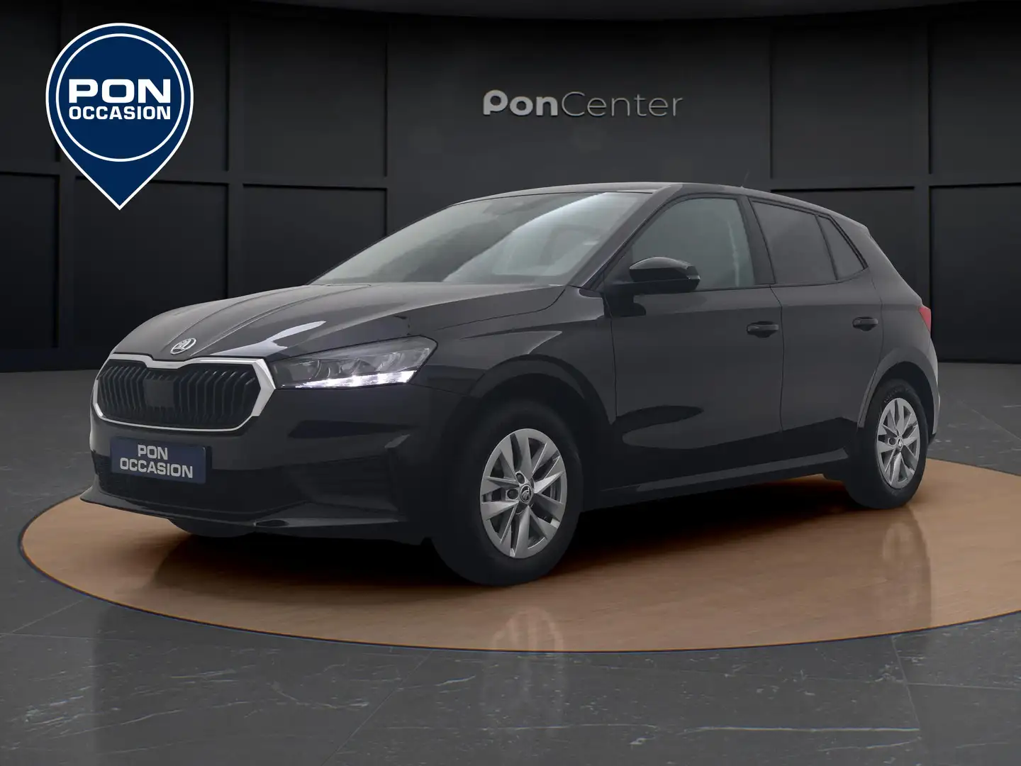 Skoda Fabia 1.0 MPI Ambition | Climate control | Apple Carplay Zwart - 1
