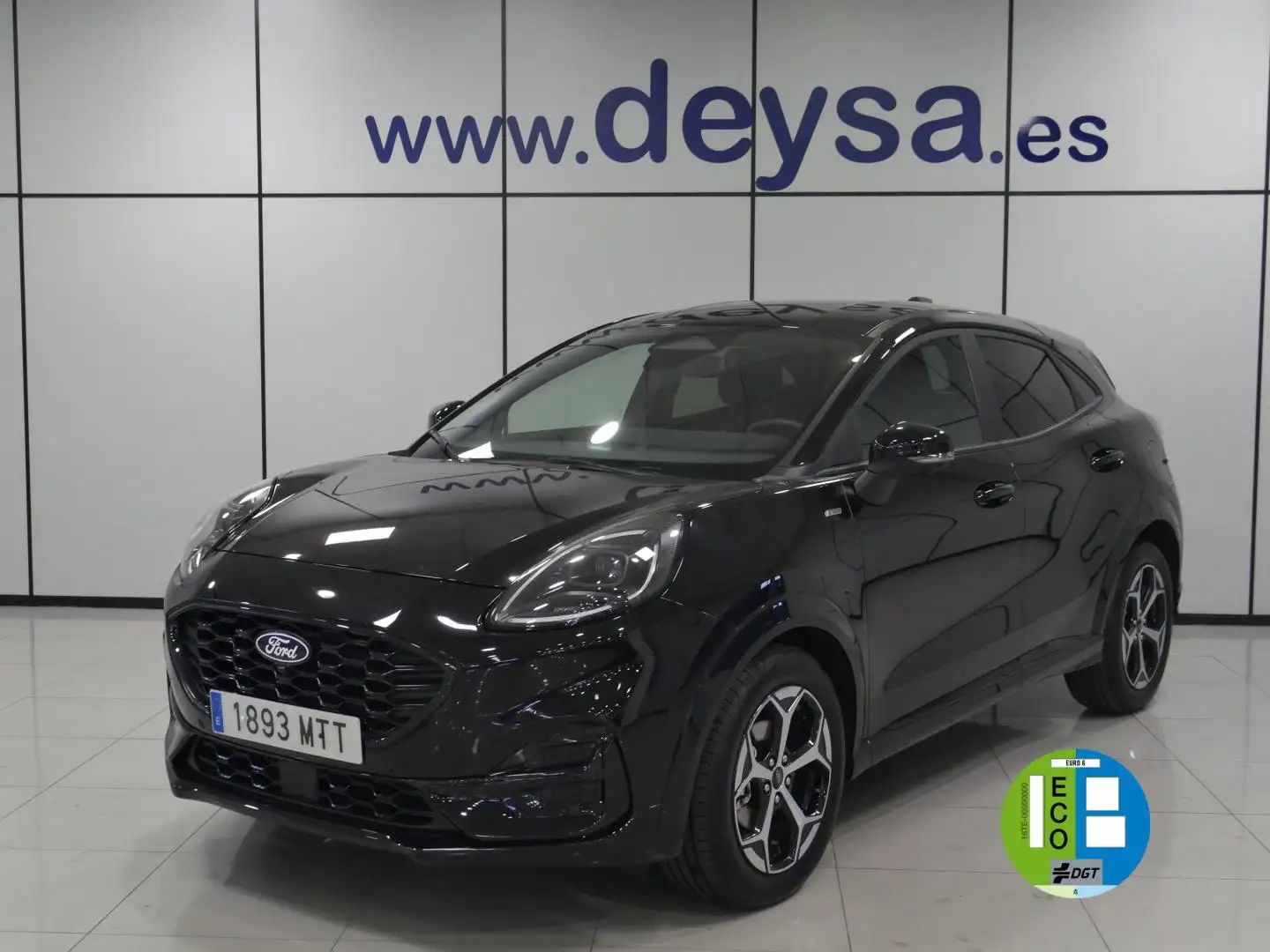 Ford Puma 1.0 EcoBoost MHEV ST-Line 125 Noir - 1