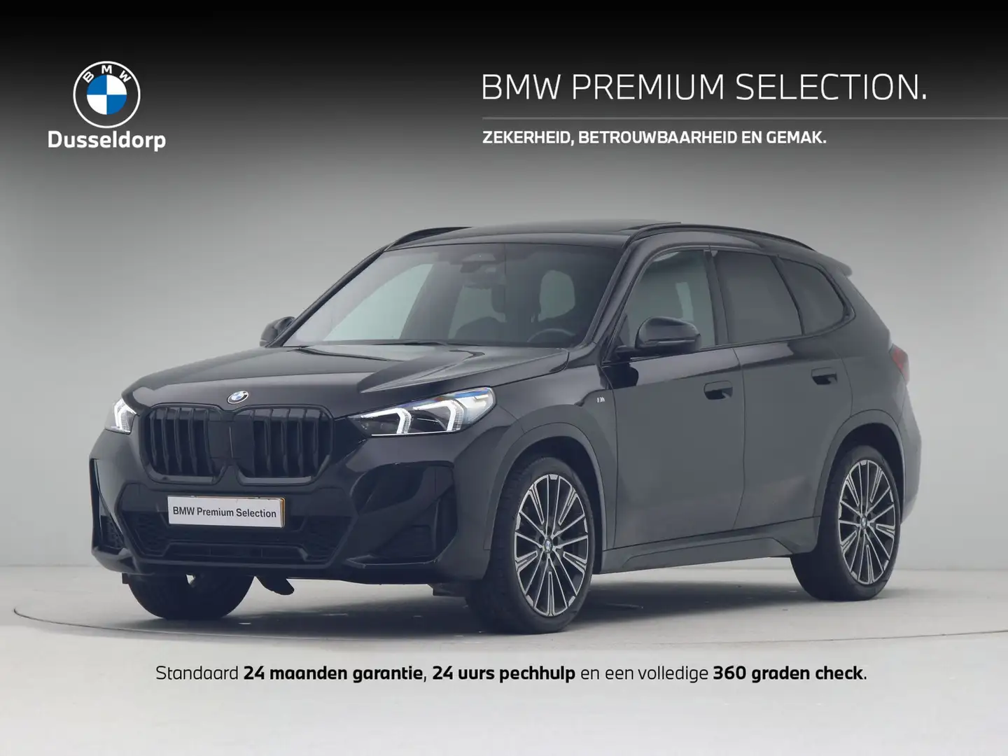 BMW X1 sDrive18i Zwart - 1