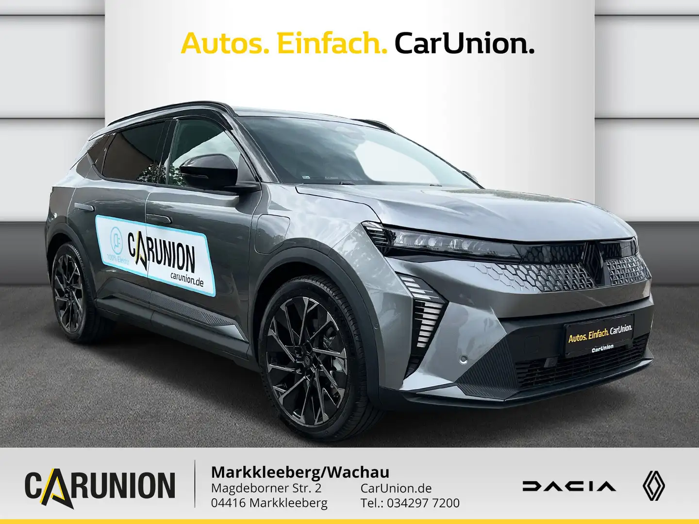 Renault Scenic E-Tech 100% ele Esprit Alpine 220 Long Range Grau - 1