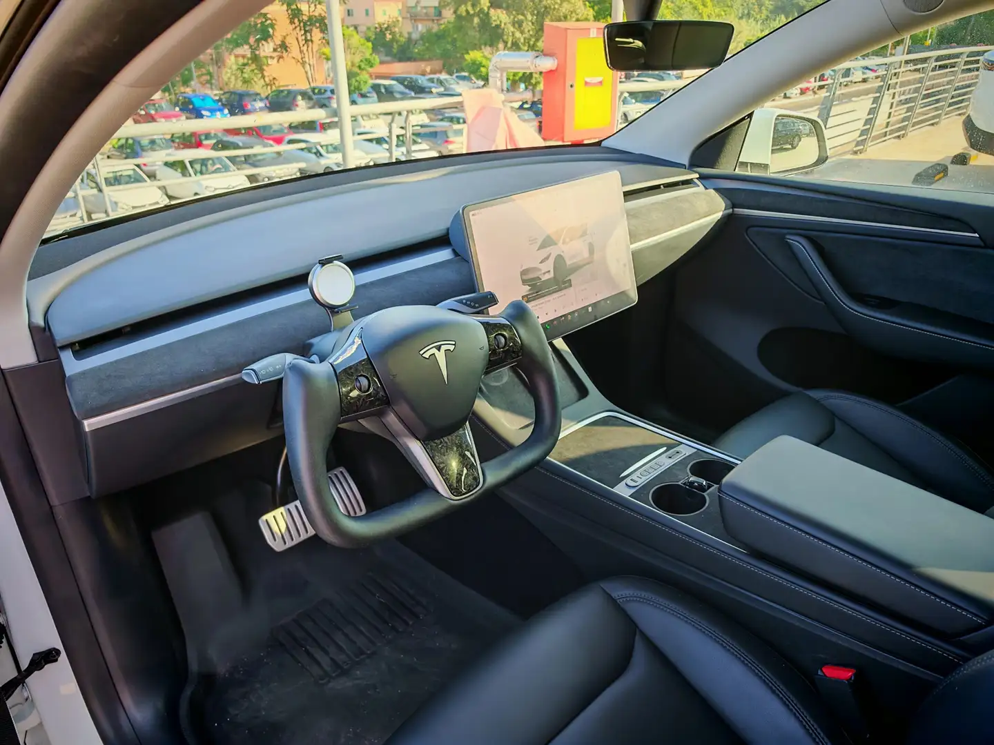Tesla Model Y Model Y Performance (personalizzata+doppio treno) Bianco - 1
