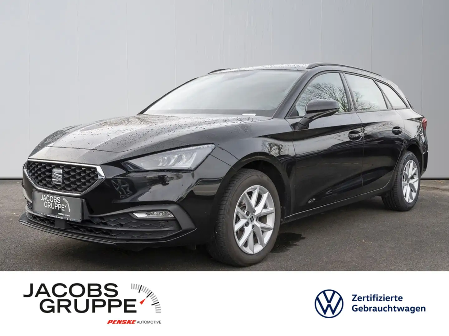 SEAT Leon Sportstourer 2.0 TDI DSG Style AHK, Sitz Schwarz - 1