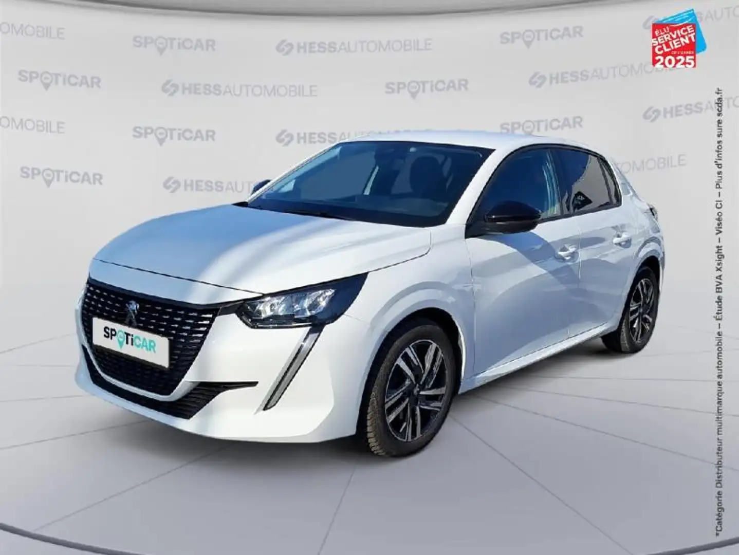 Peugeot 208 1.2 PureTech 100ch S/S Allure EAT8 Blanc - 1