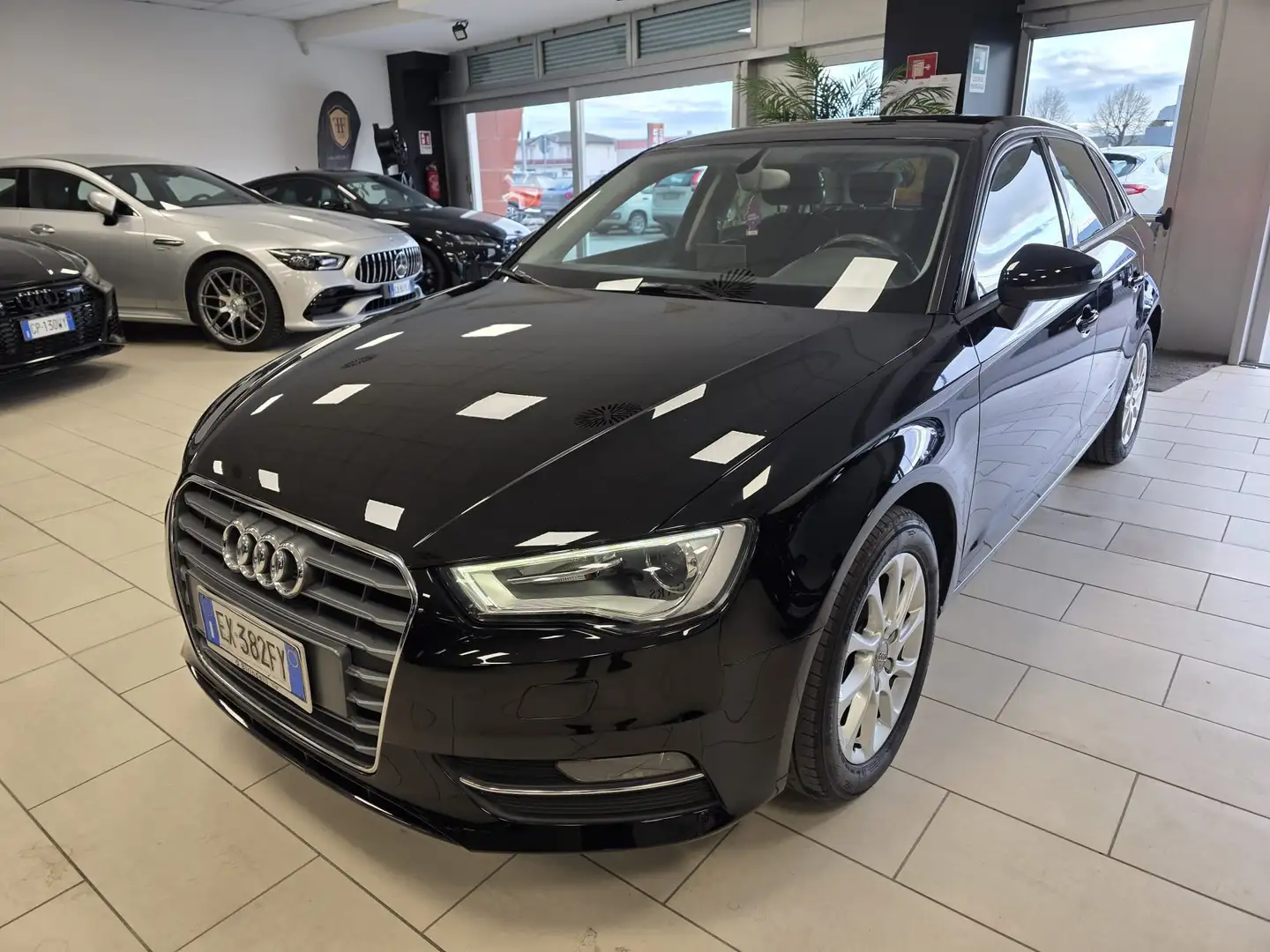 Audi A3 Sportback 1.6 tdi 110cv 24 mesi garanzia neo paten Nero - 1