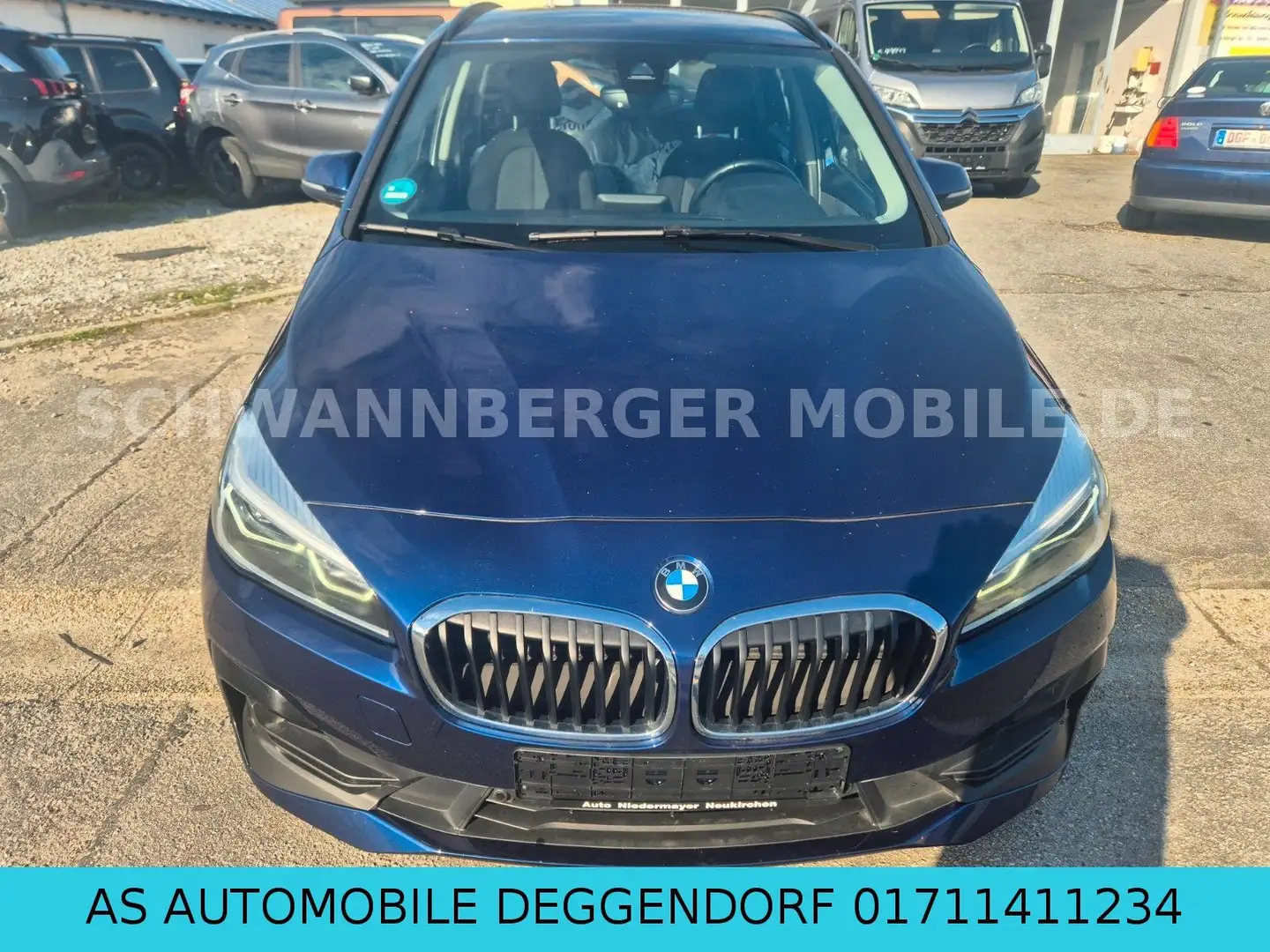 BMW 216 -Active Tourer Advantage-LED-AUTOMATIK-AHK- Bleu - 1