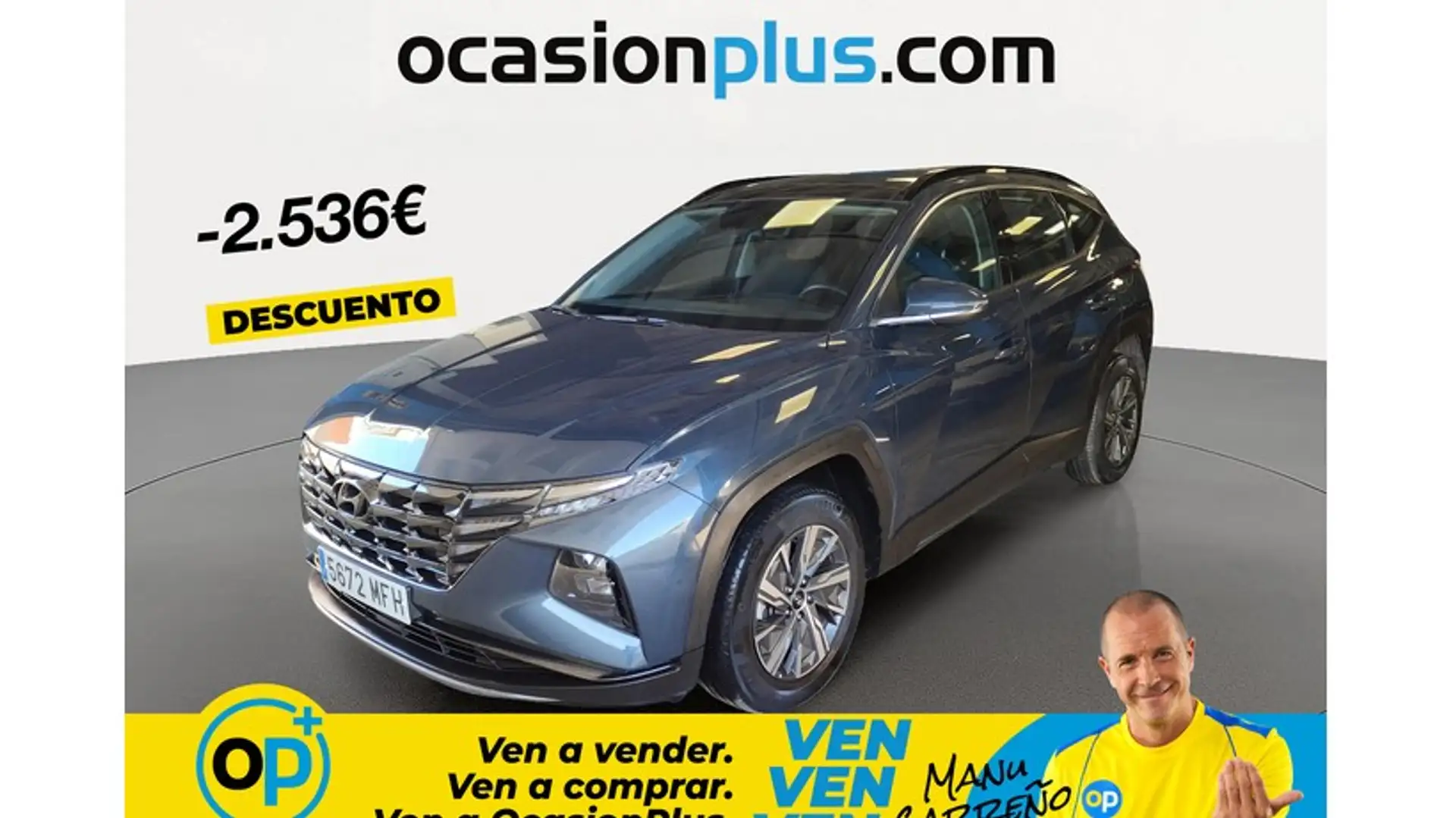 Hyundai TUCSON 1.6 TGDI HEV Maxx Sky AT Azul - 1